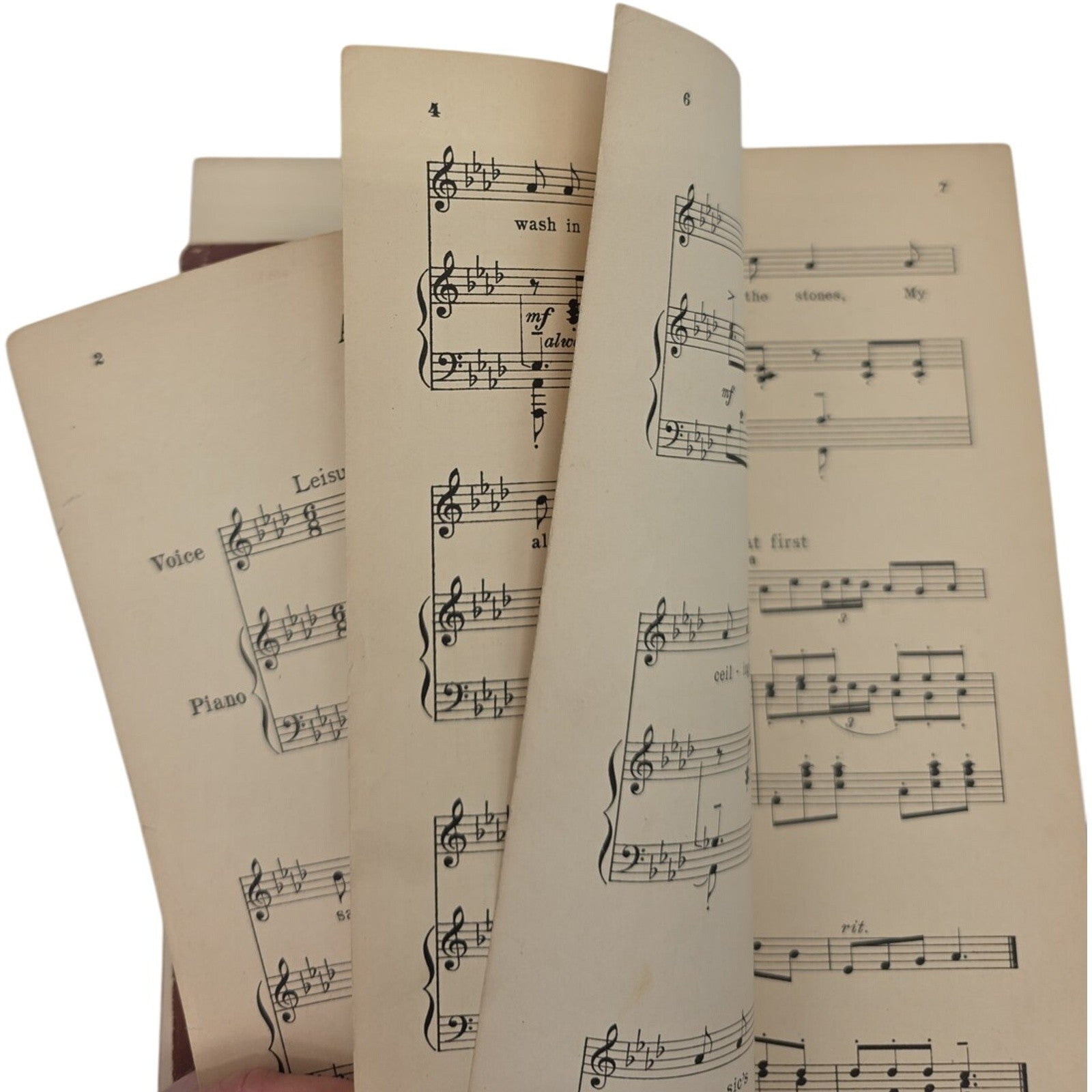 1930 Vintage Texas Tunes Sheet Music by David W. Guion for Voice & Piano