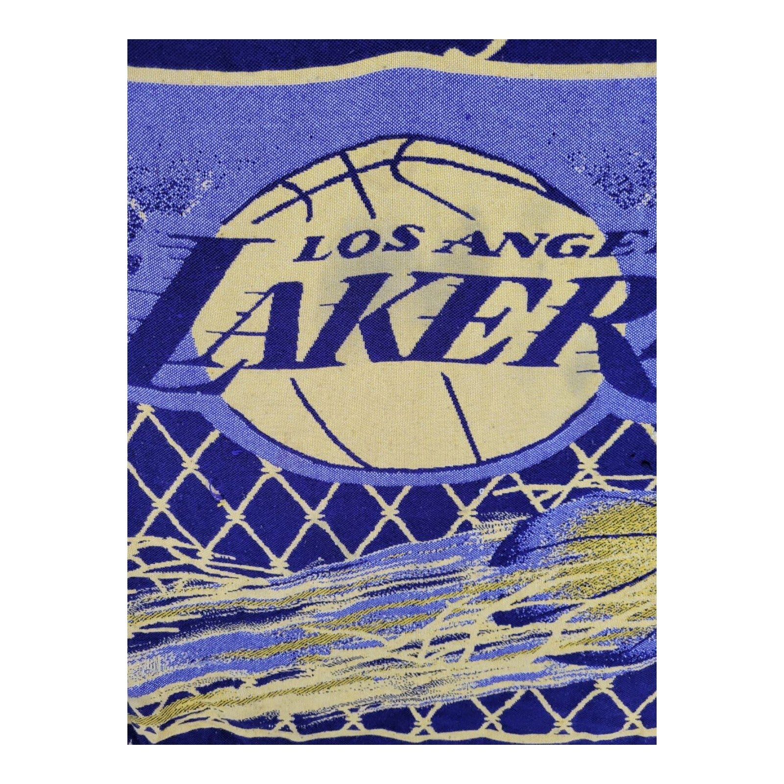 The Northwest Company Los Angeles Lakers Woven Throw Blanket Vintage