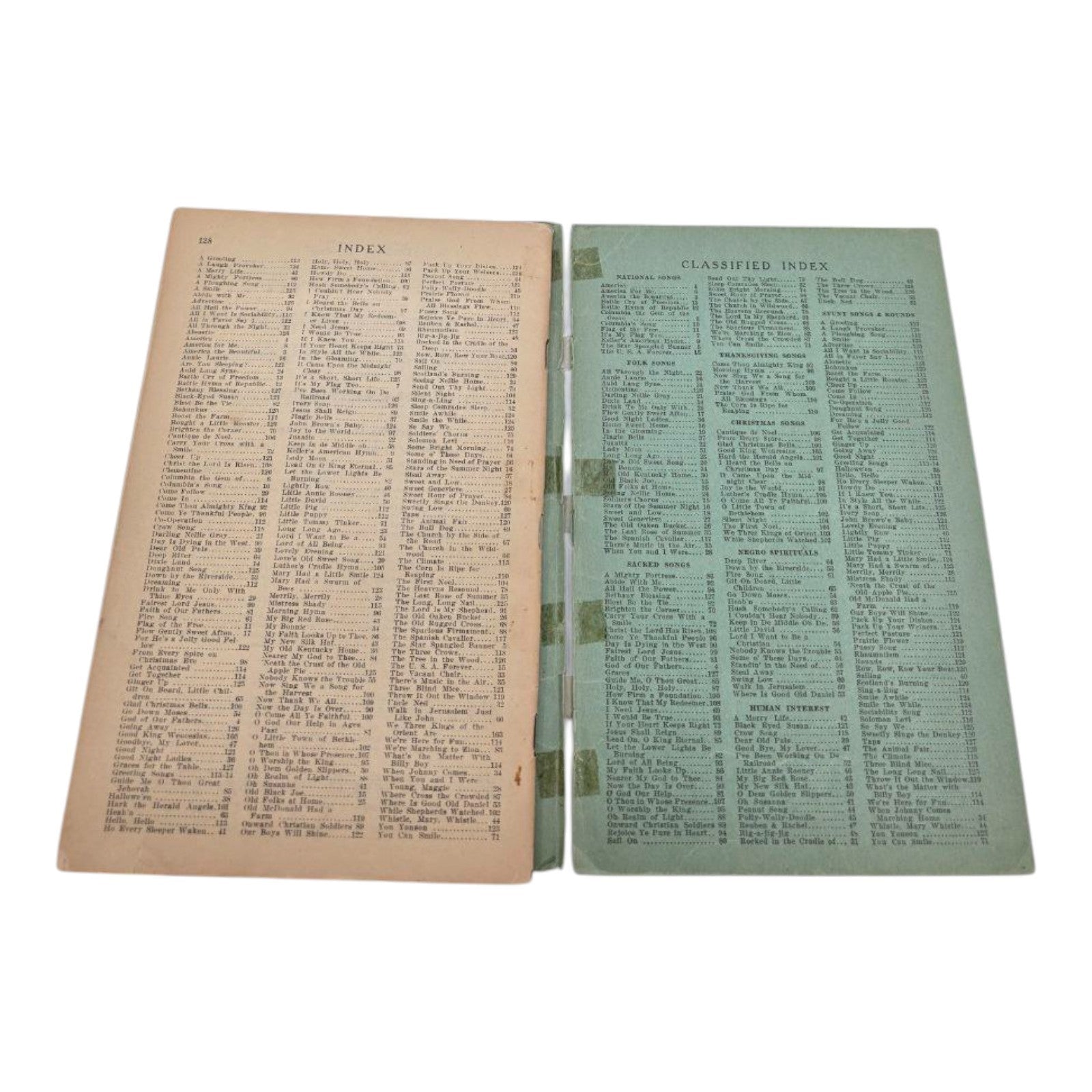 Rodeheaver Co. Sociability Songs Songbook For Community School & Home 1928