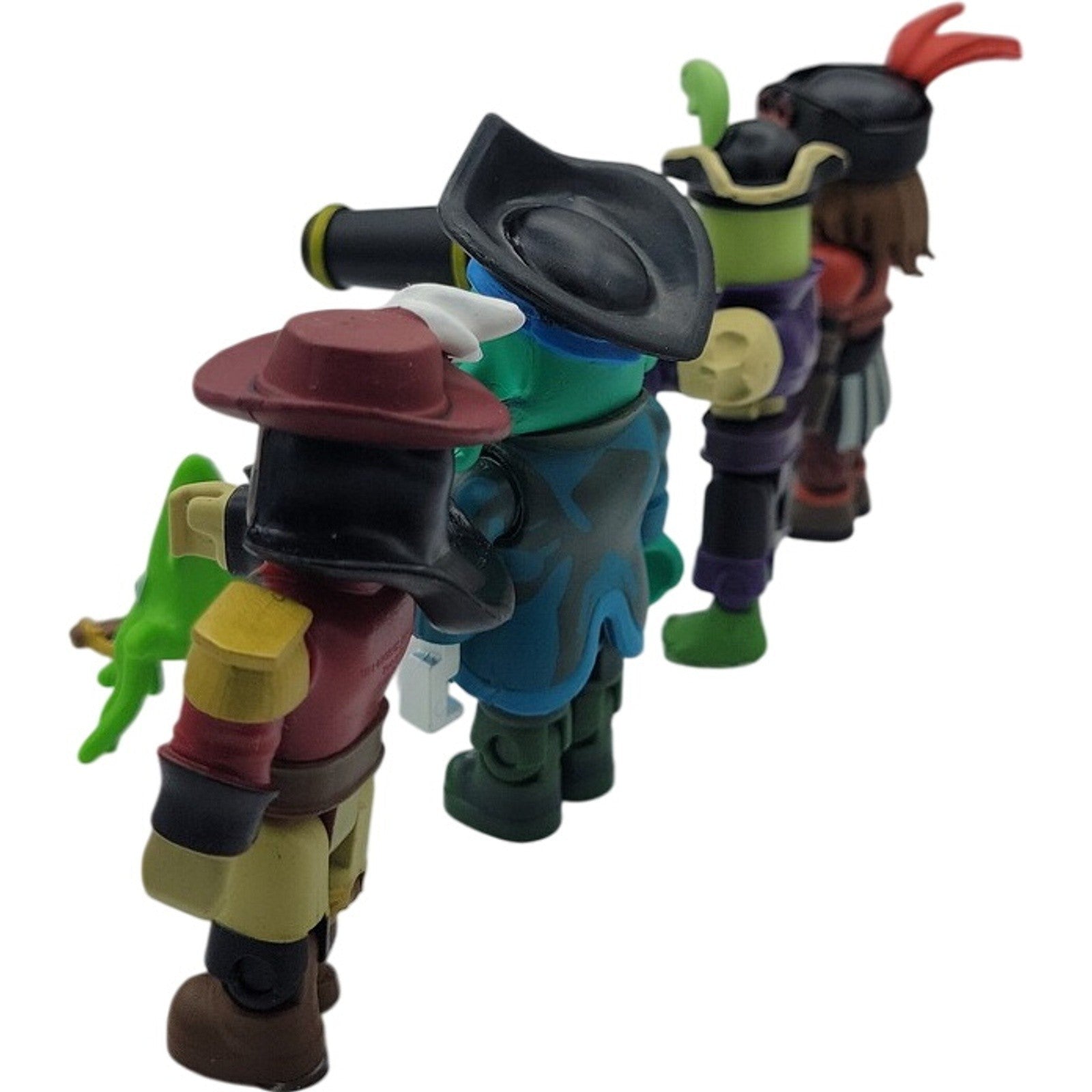 Roblox Action Collection Pirate Showdown 4 Figure Pack Loose with Accessories