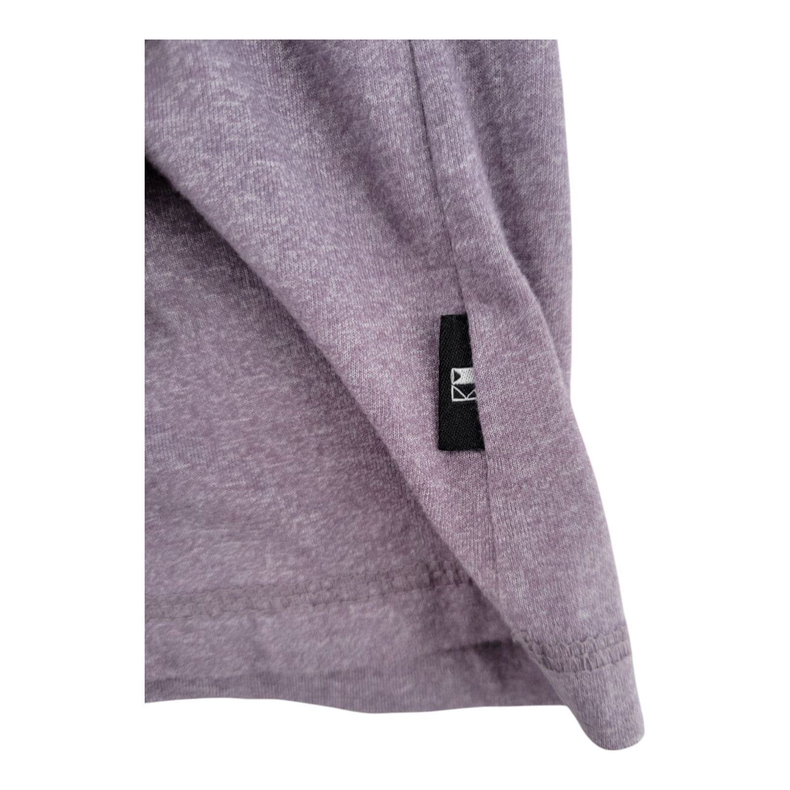 Dikotomy Premium Basics Mens Long Sleeve Pocket T-Shirt Purple Size L