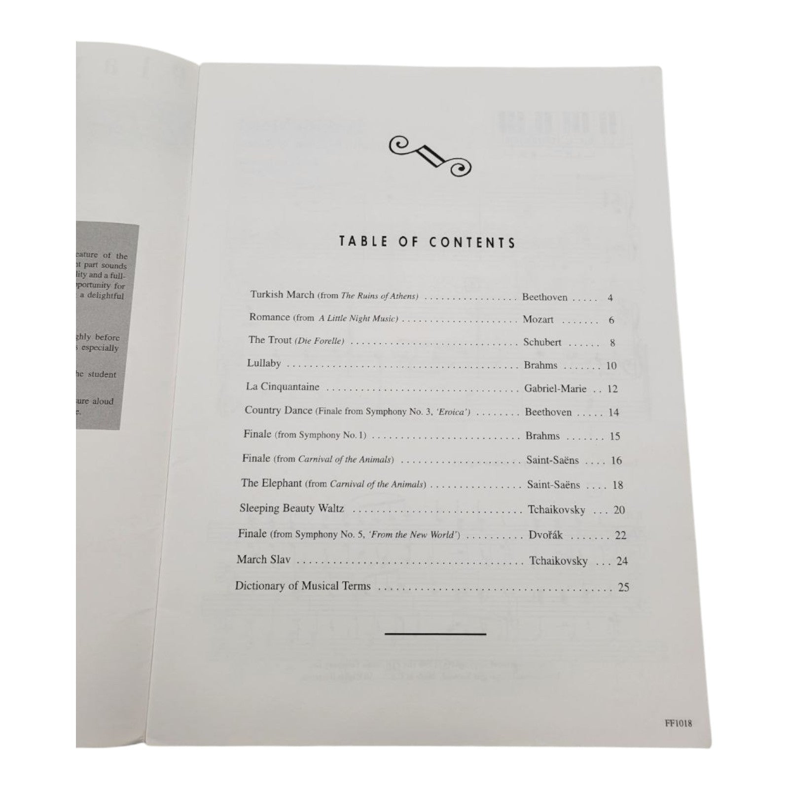 PlayTime Piano Classics Level 1 by Faber & Faber 5 Finger Melodies Sheet Music