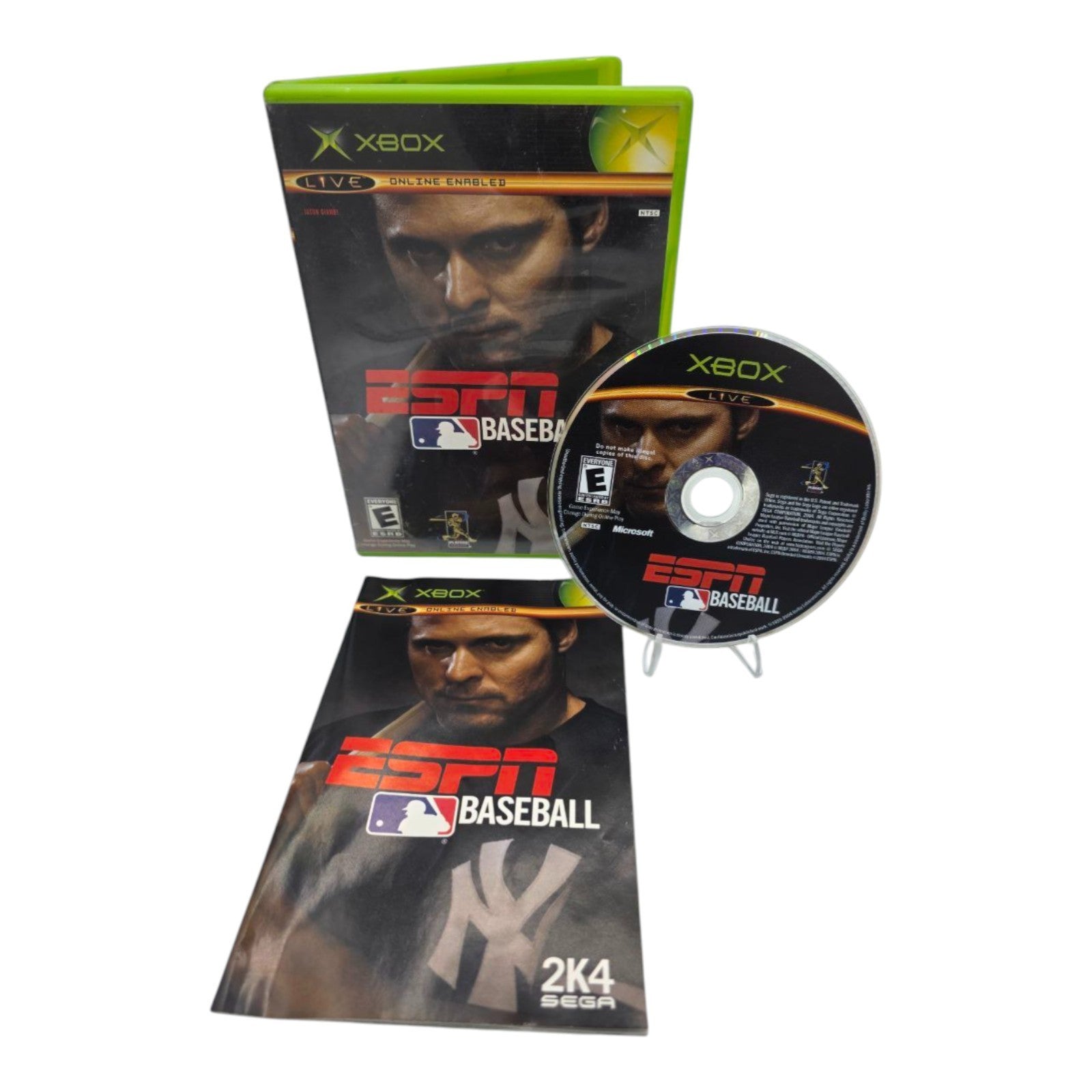 ESPN Major League Baseball 2K4 Xbox 2004 Complete CIB Manual & Disc Included