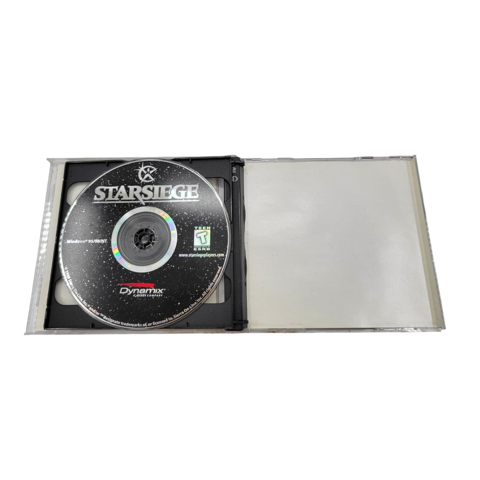 Vintage 1999 Tribes Action Pak Tribes & Starsiege PC Game 2-Disc Set by Dynamix