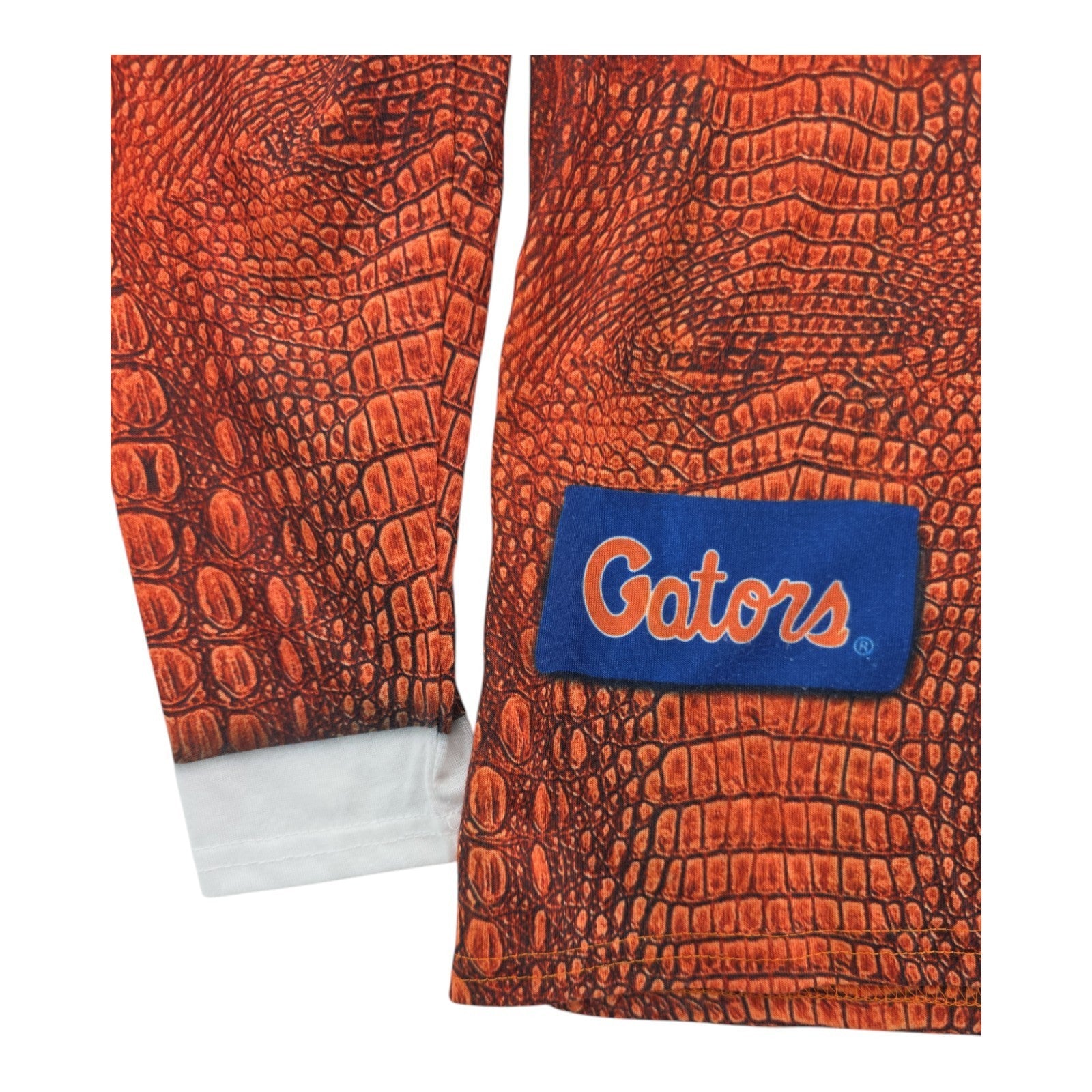Faux Real Florida Gators Alligator Suit Jacket Graphic Shirt Men’s M