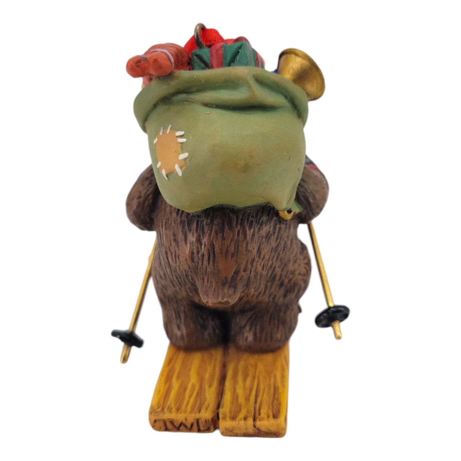 2004 Hallmark Ornament Downhill Delivery Nick and Christopher 1st in Series Bear