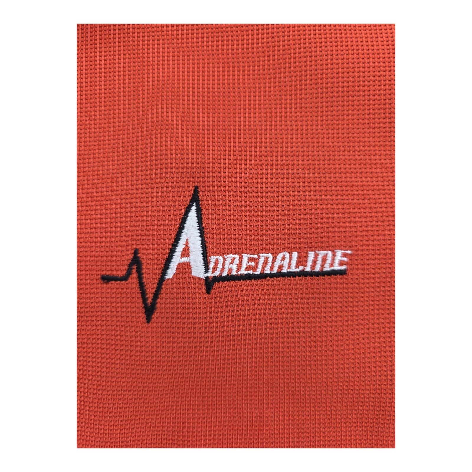 Oobe HydrOvent Adrenaline Polo Shirt Men’s Small Red Quarter Zip Polyester