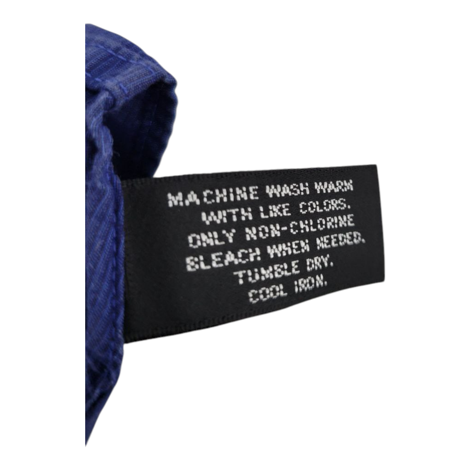 Fubu The Collection Blue Long Sleeve Button Up Shirt Mens XL