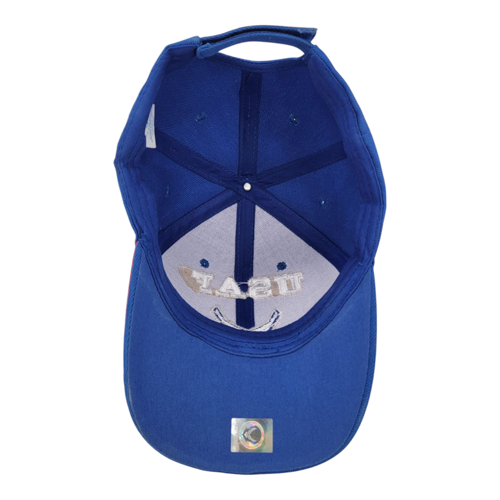US Air Force Adjustable Blue Hat Embroidered USA Flag and USAF Logo