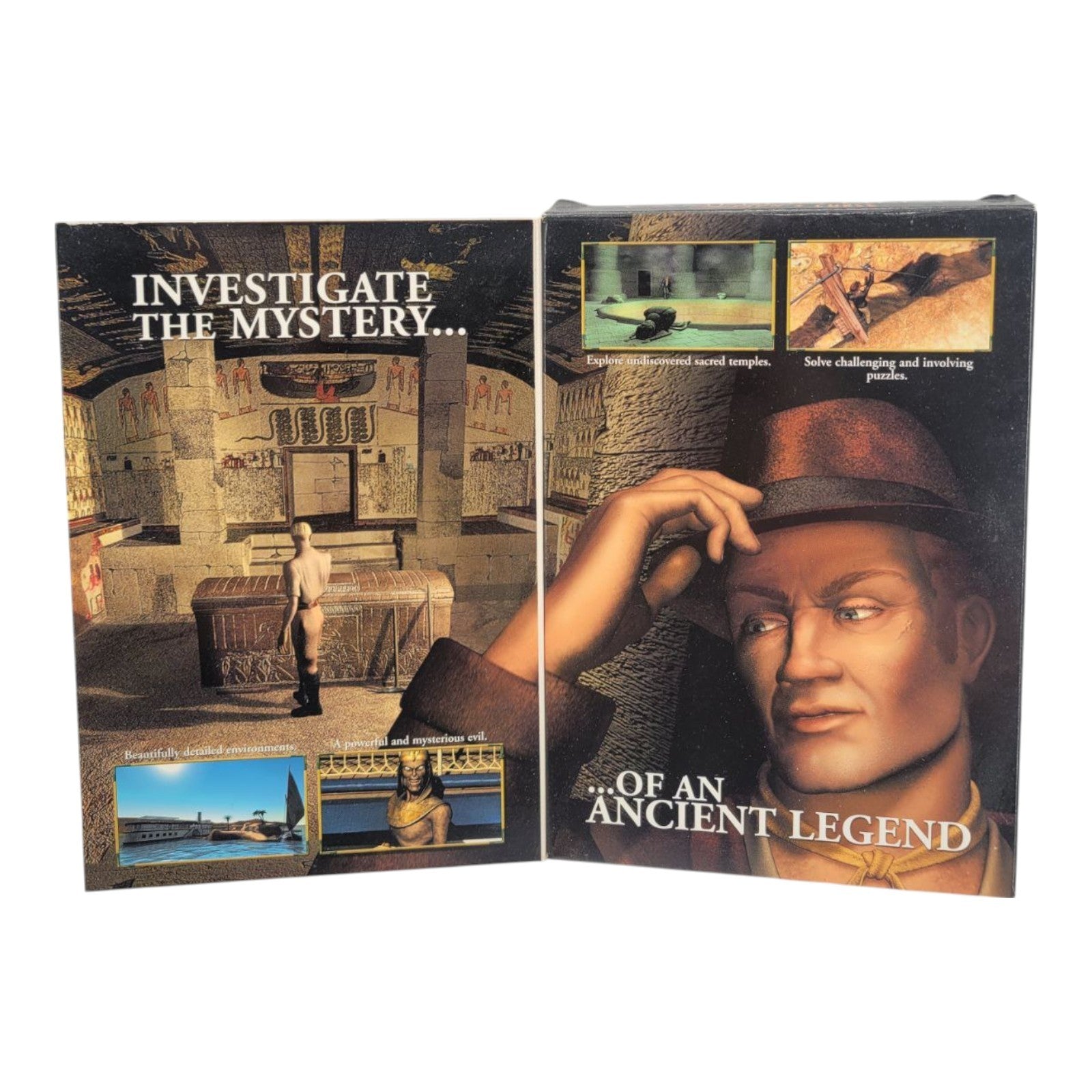 The Adventure Company The Cameron Files Pharaohs Curse PC CD ROM Game 2002