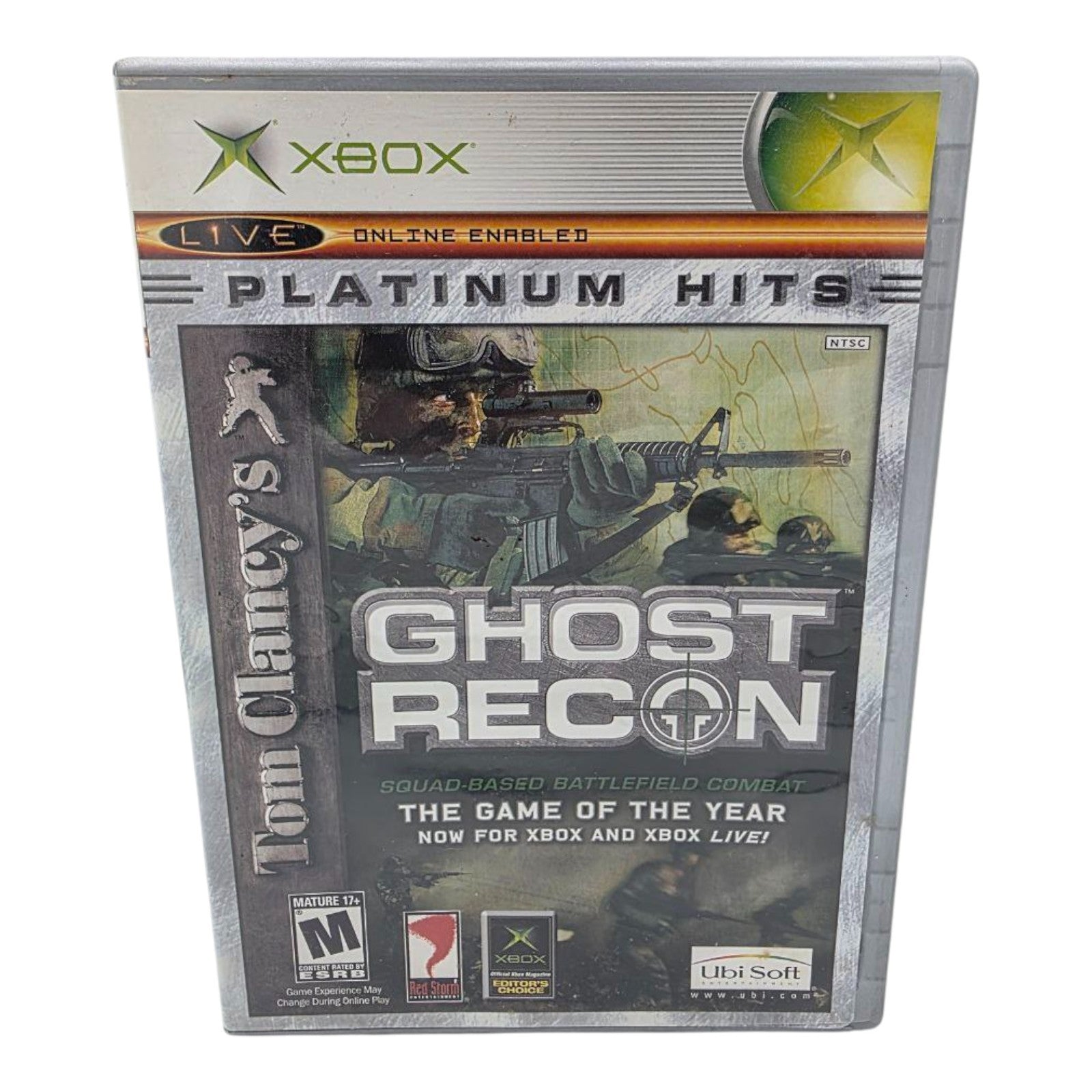 Tom Clancys Ghost Recon Platinum Hits Xbox 2001 Complete Tested
