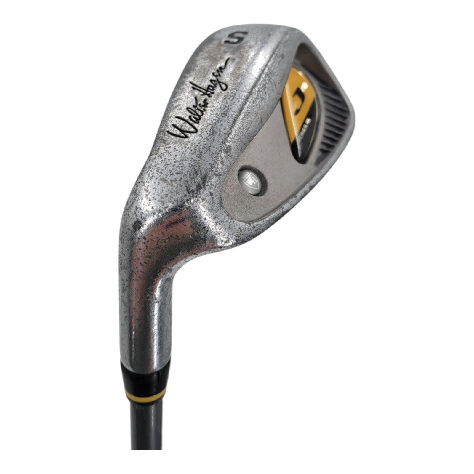 Walter Hagan Junior LH Sand Wedge Golf Club With Steel Shaft Original Grip 33"