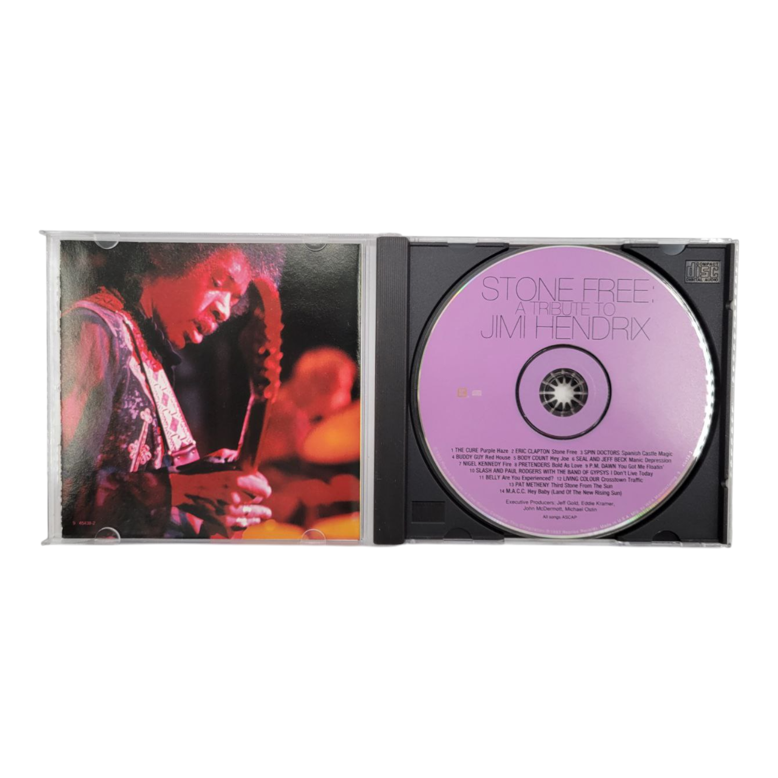 Jimmy Hendrix Tribute and Bob Marley Three CD Music Bundle