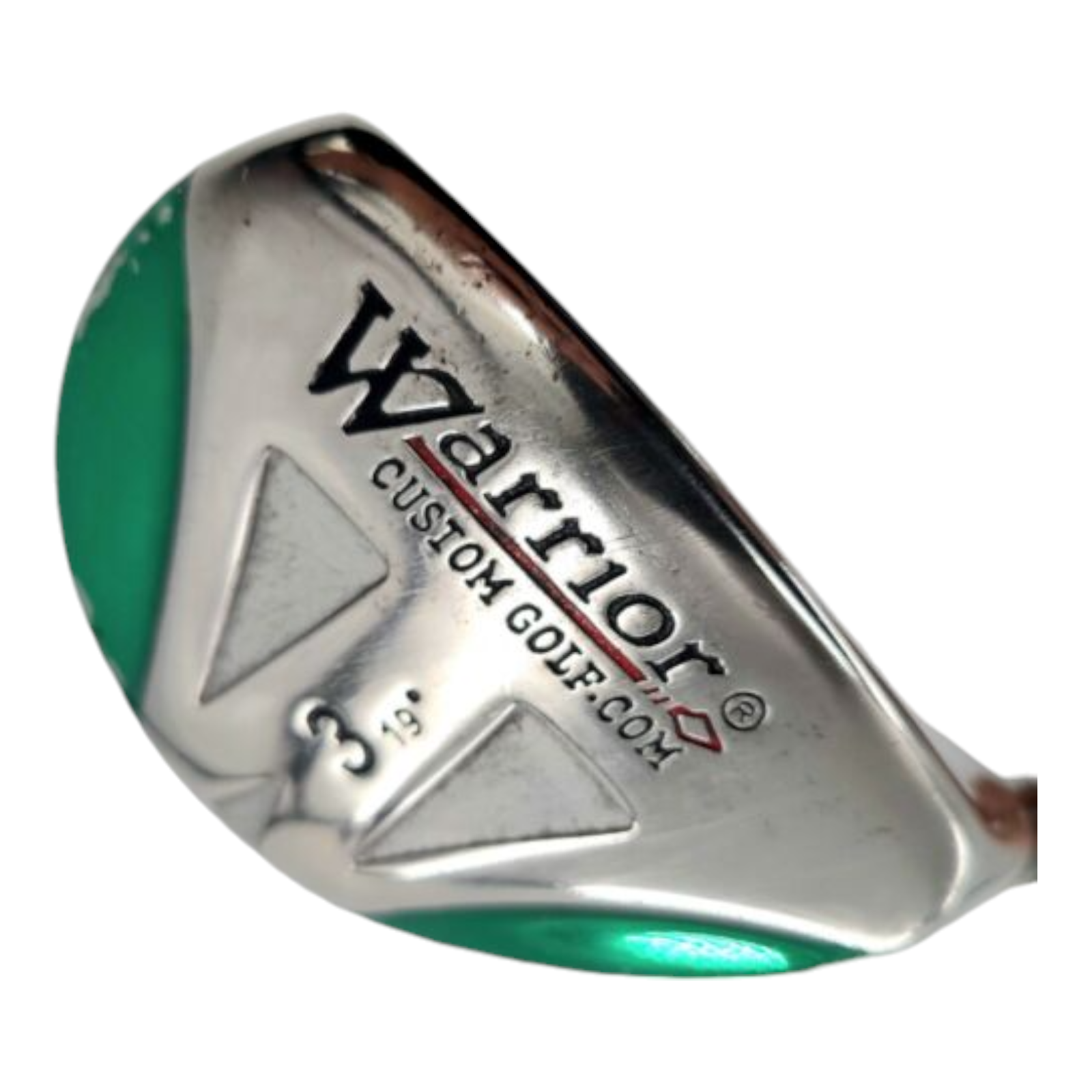 Warrior Custom Golf 3 Hybrid Wood 19 Degrees With Low Torque Graphite Shaft