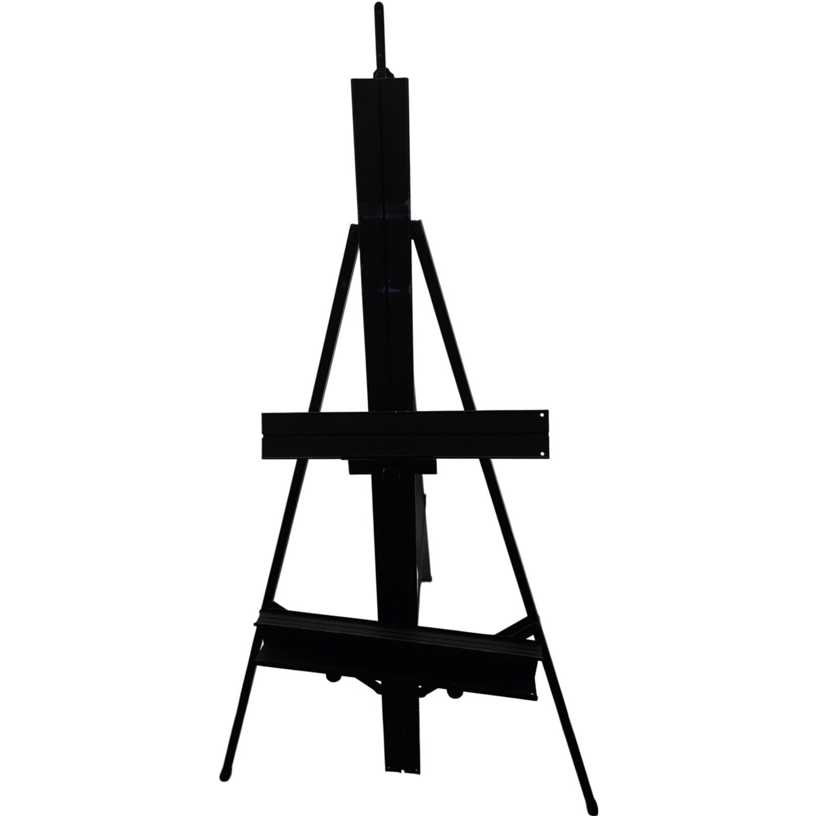 Martin Torino Studio Easel Black Aluminum Adjustable Artist Easel Stand