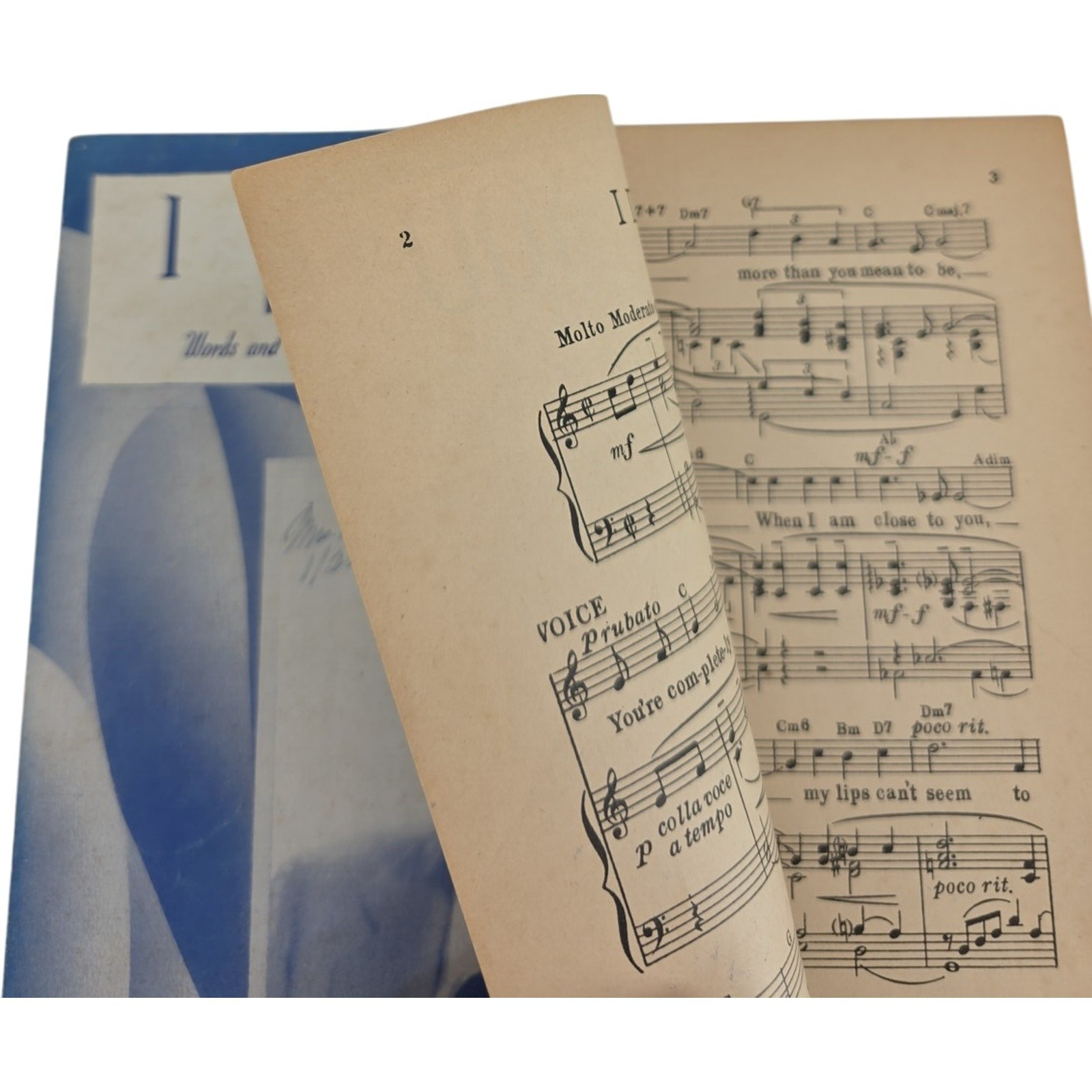 I Dream of You More Than You Dream I Do featuring Tommy Dorsey 1944 Sheet Music