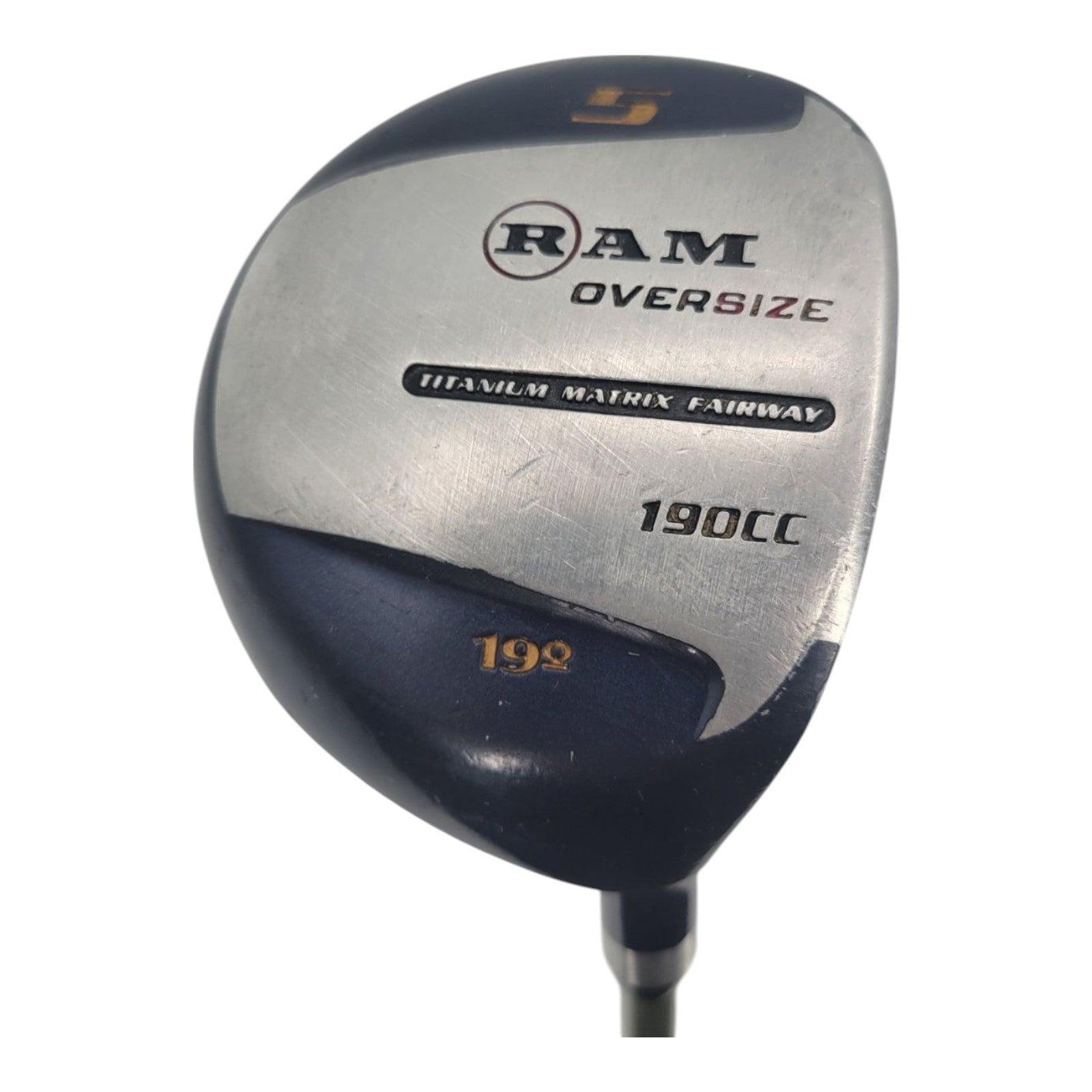 Ram Oversize 190CC Titanium Matrix 5 Wood Ladies RH Golf Club Graphite Shaft 42"