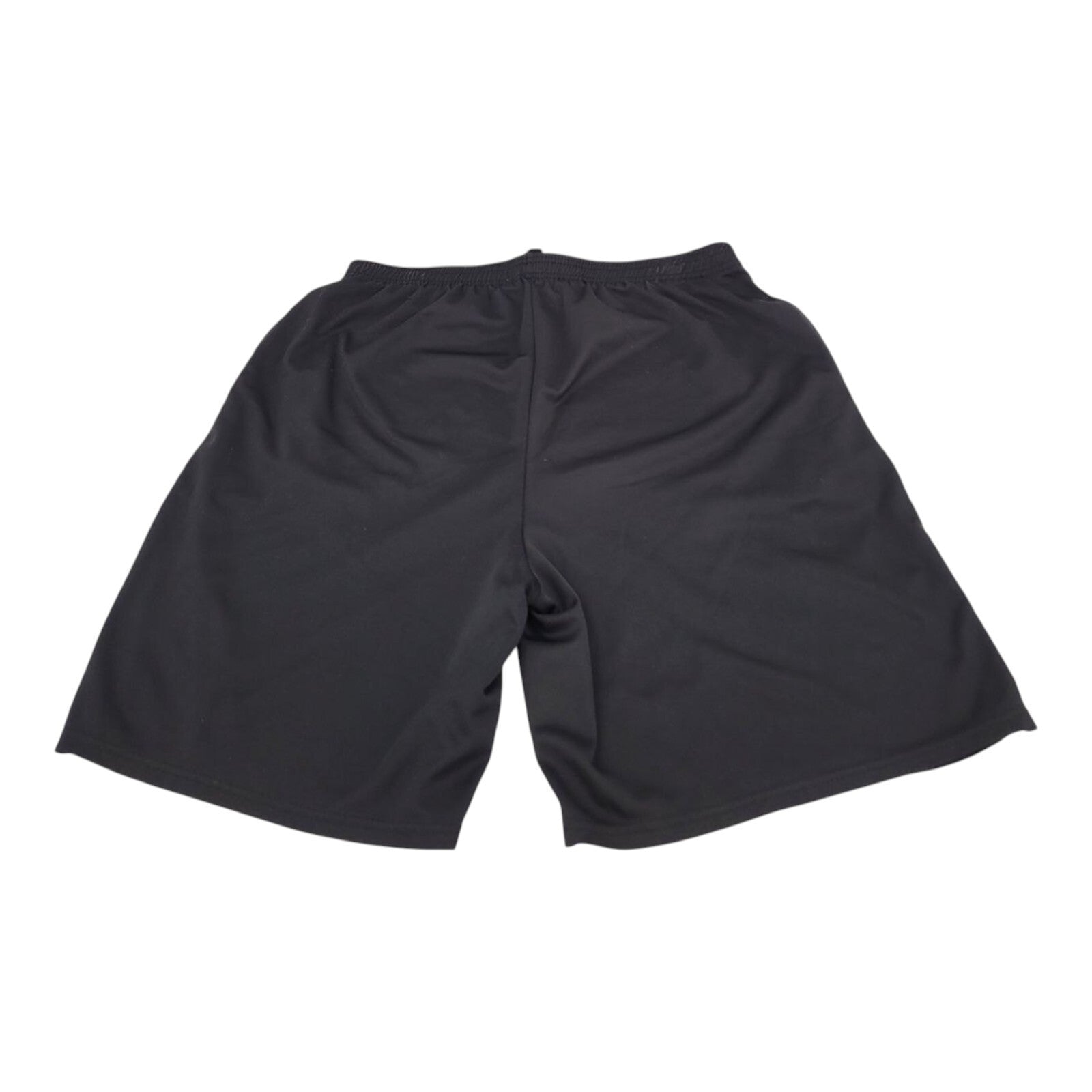 Real Essentials Black Athletic Gym Shorts Elastic Waist Drawstring Mens 2XL