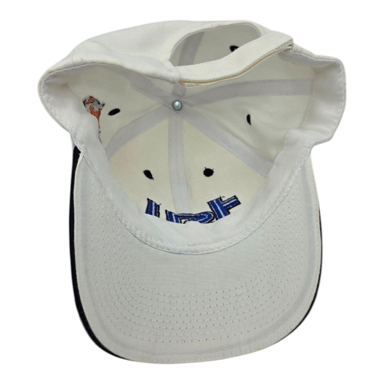 LSU Tigers Adjustable Baseball Cap White Blue Logo Tiger Patch One Size