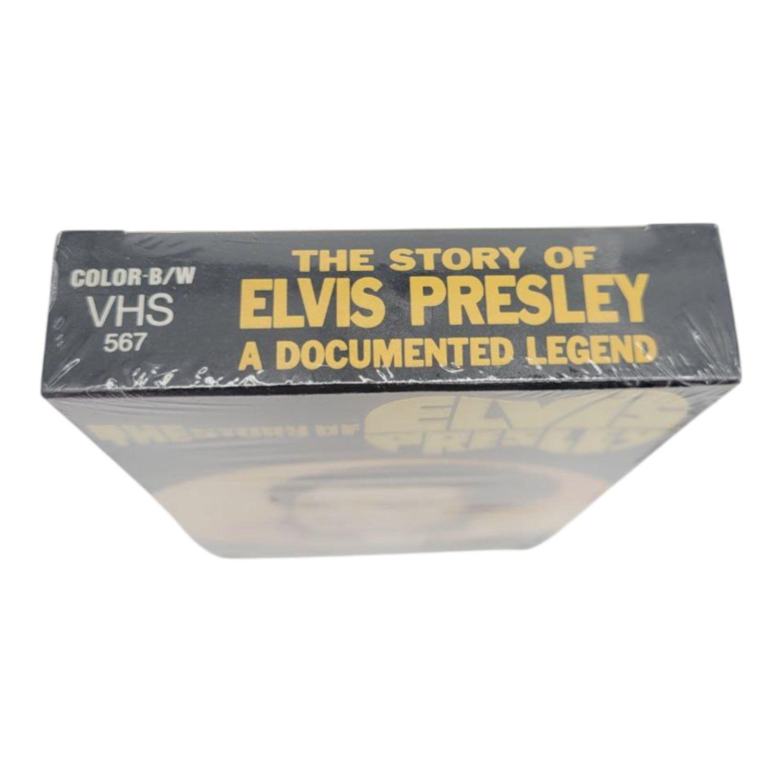 The Story of Elvis Presley VHS 1990 Sealed Documentary A Documented Legend