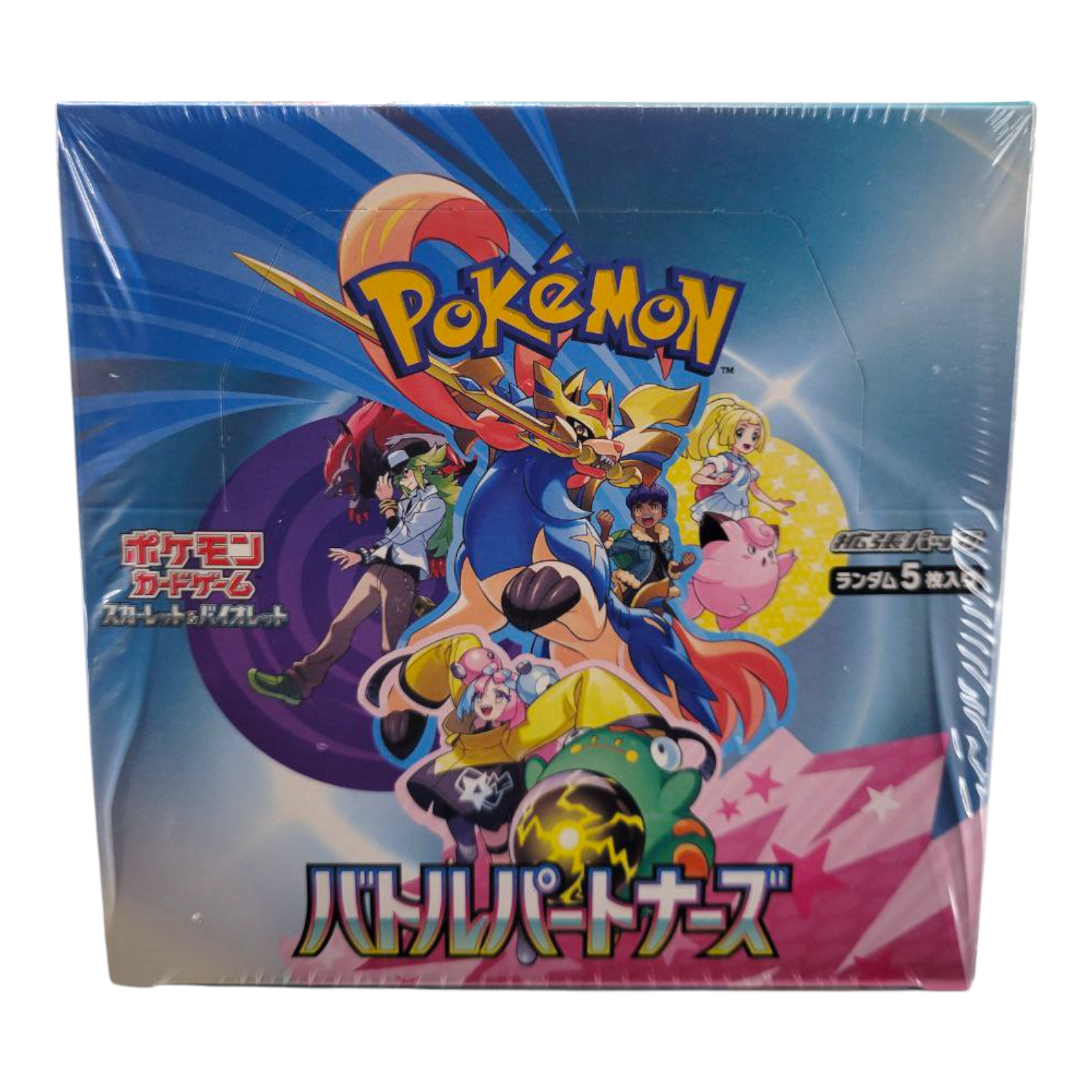 Pokémon Battle Partners Japanese Booster Box Sealed TCG Sword Shield