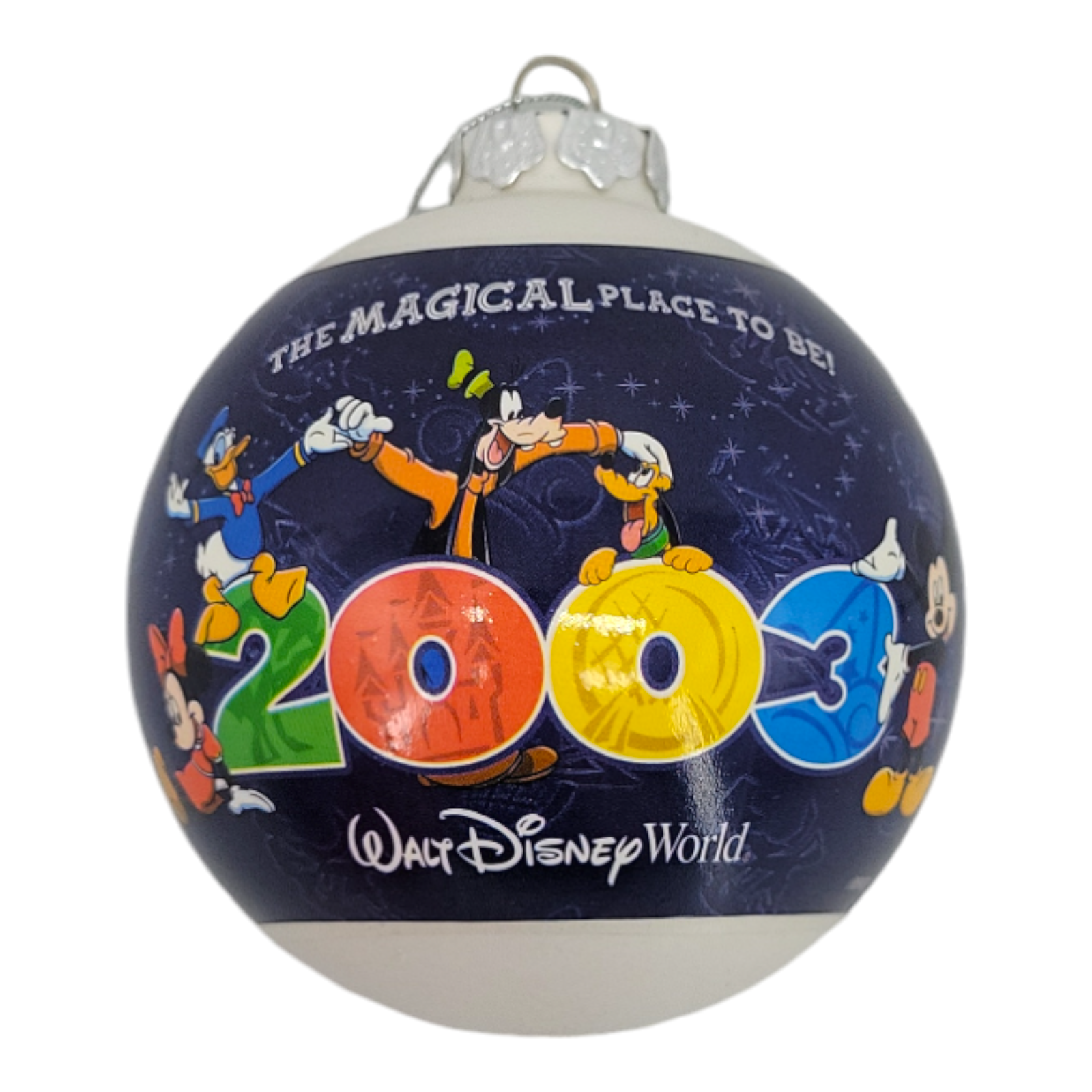 2003 Walt Disney World The Magical Place To Be Christmas Ornament
