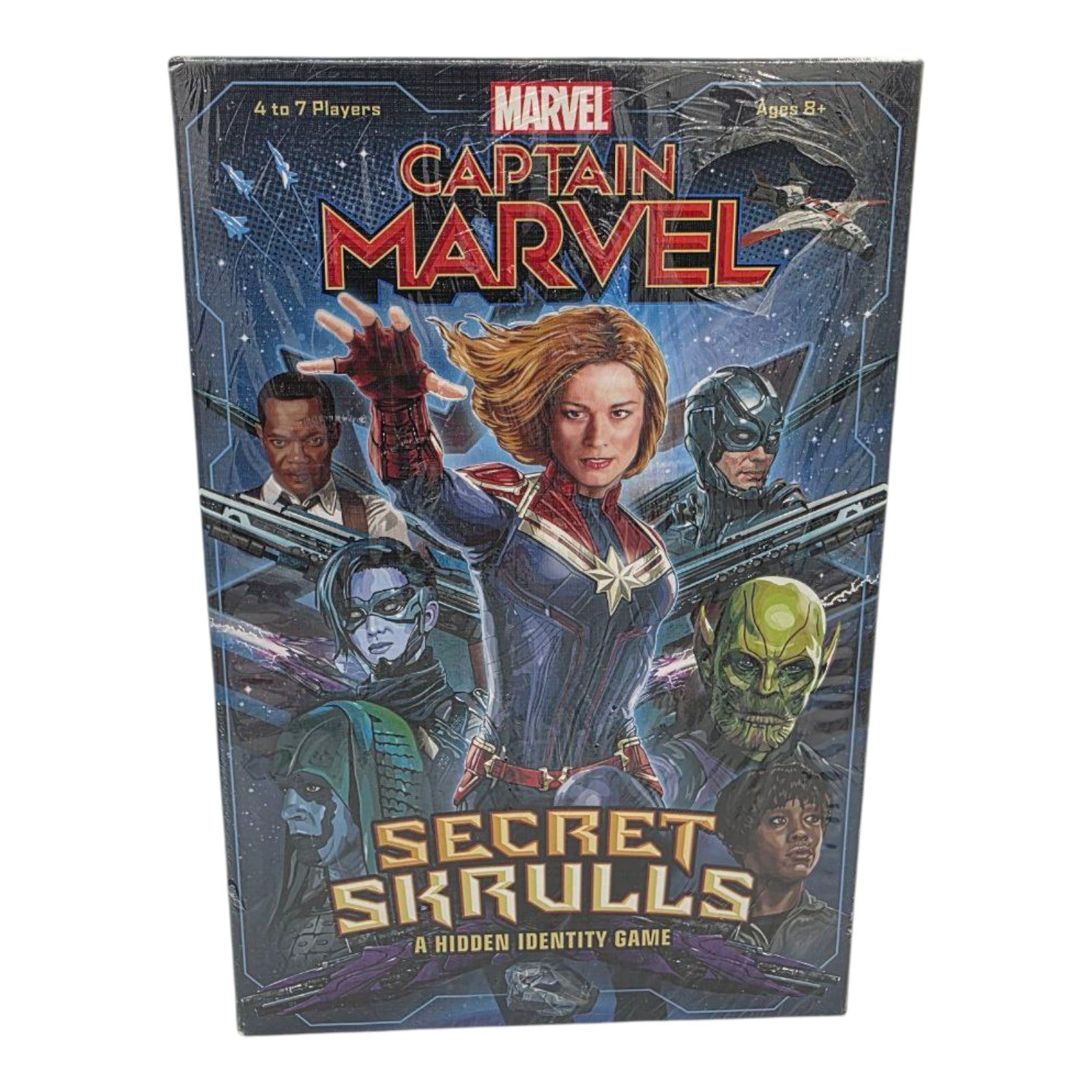 Marvel Captain Marvel Secret Skrulls Hidden Identity Game by USAopoly Board Game
