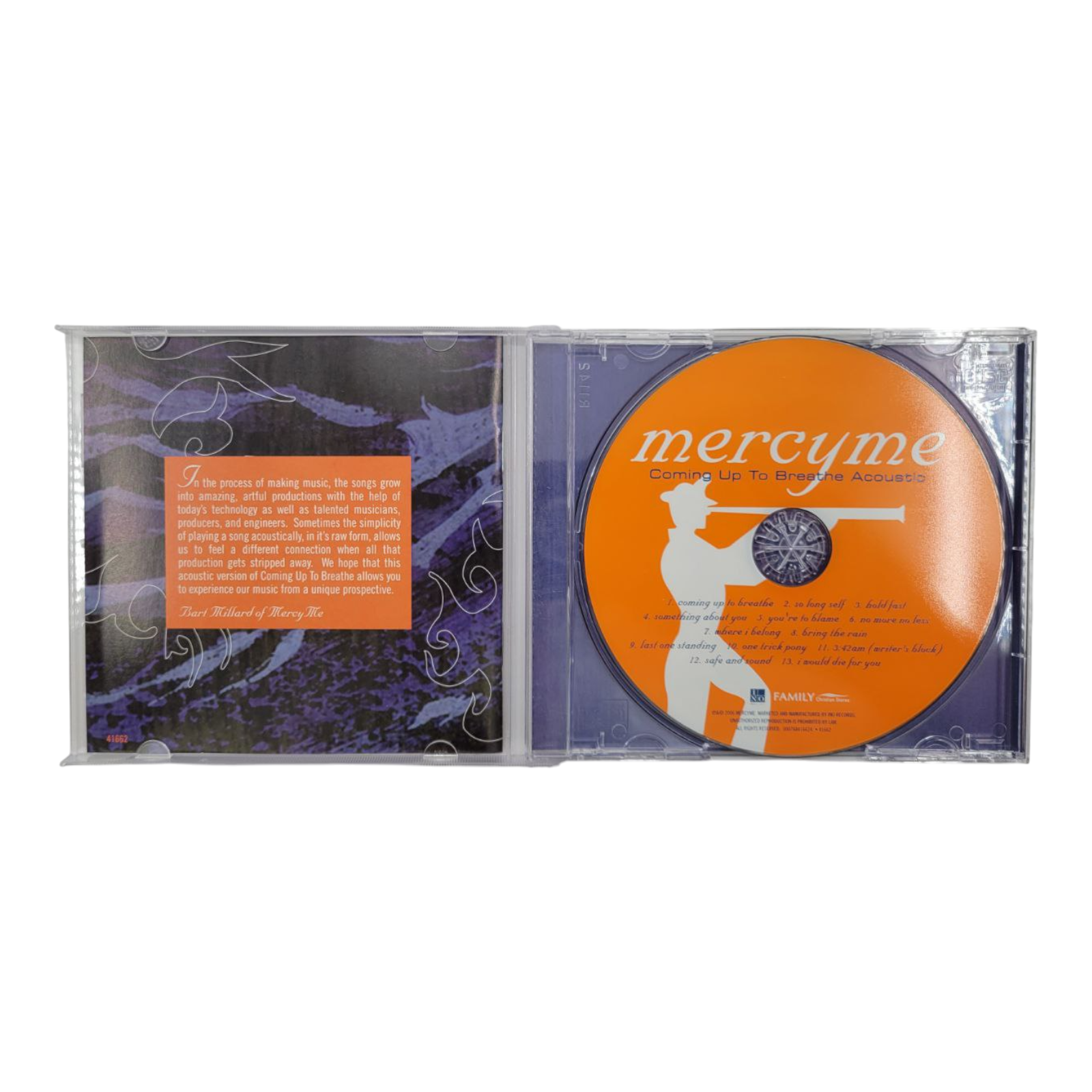 MercyMe Coming Up To Breathe and The Generous Mr Lovewell 2 CD Bundle