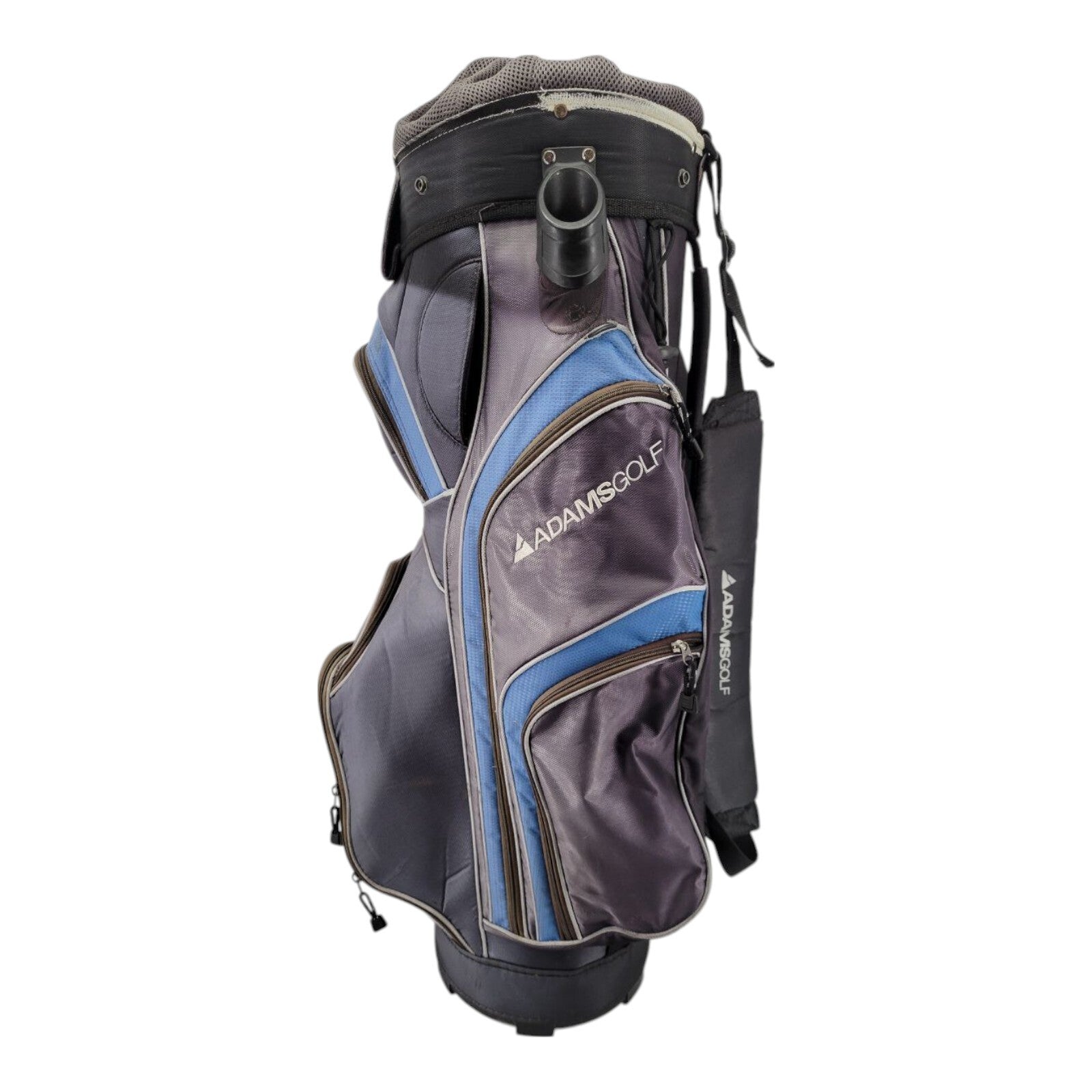 Adams Golf Idea A7OS Gray Blue 14 Way Cart Golf Bag Golf Bag