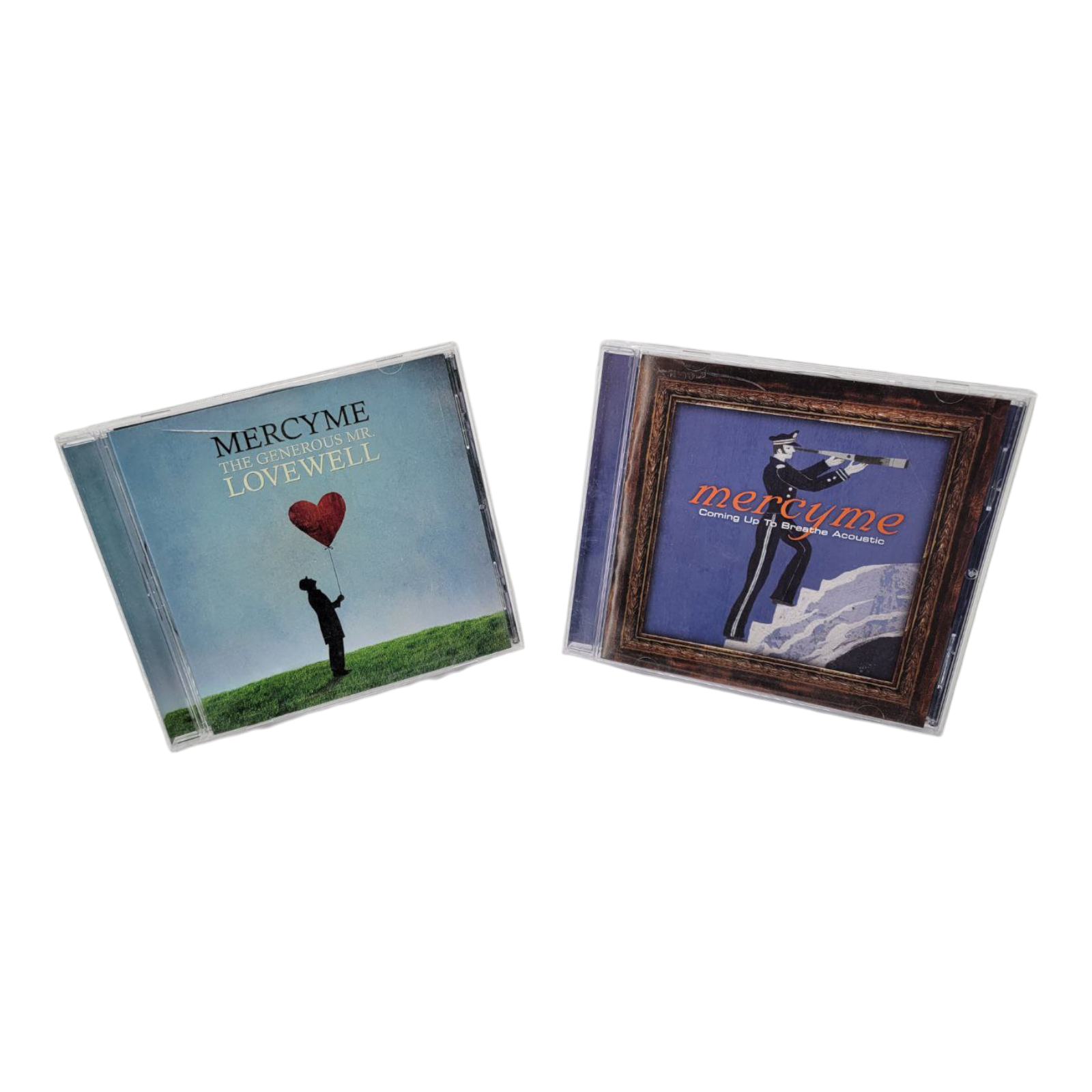 MercyMe Coming Up To Breathe and The Generous Mr Lovewell 2 CD Bundle