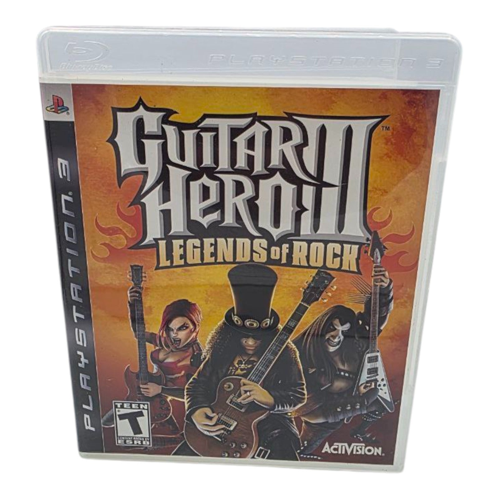 Guitar Hero III Legends of Rock PlayStation 3 PS3 Game Complete- Not For Resale
