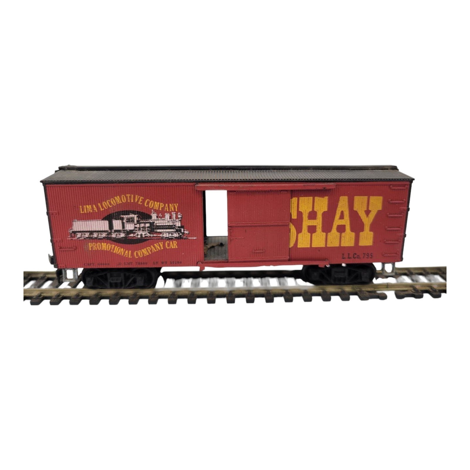 Vintage Rivarossi Pocher N Scale J.W. Bowker Steam Locomotive Train Set