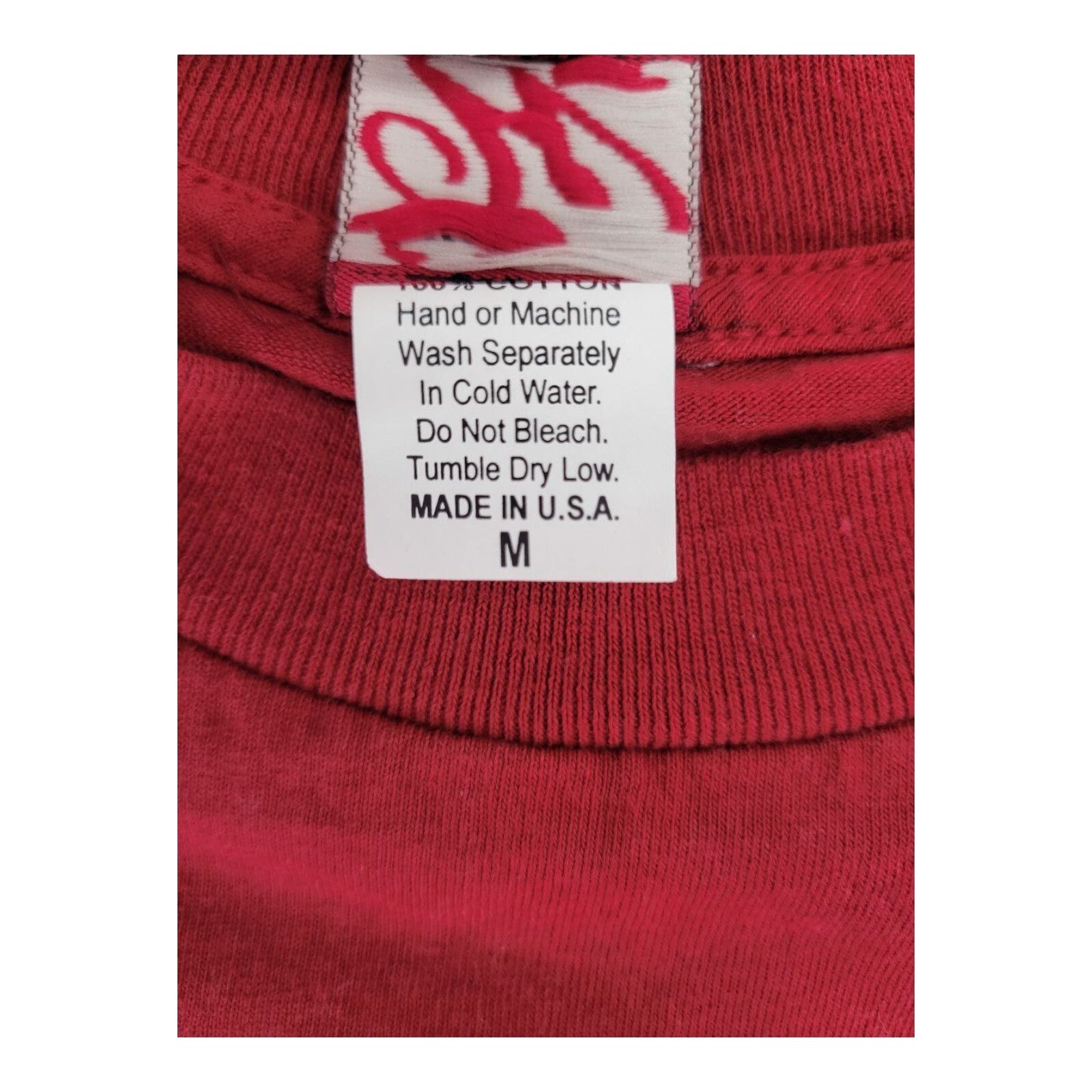 Smitty Wear Michael W Smith Worship Tour Shirt Red Size M