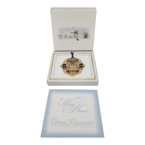 2006 White House Christmas Ornament Theodore Roosevelt Santa Claus ChemArt