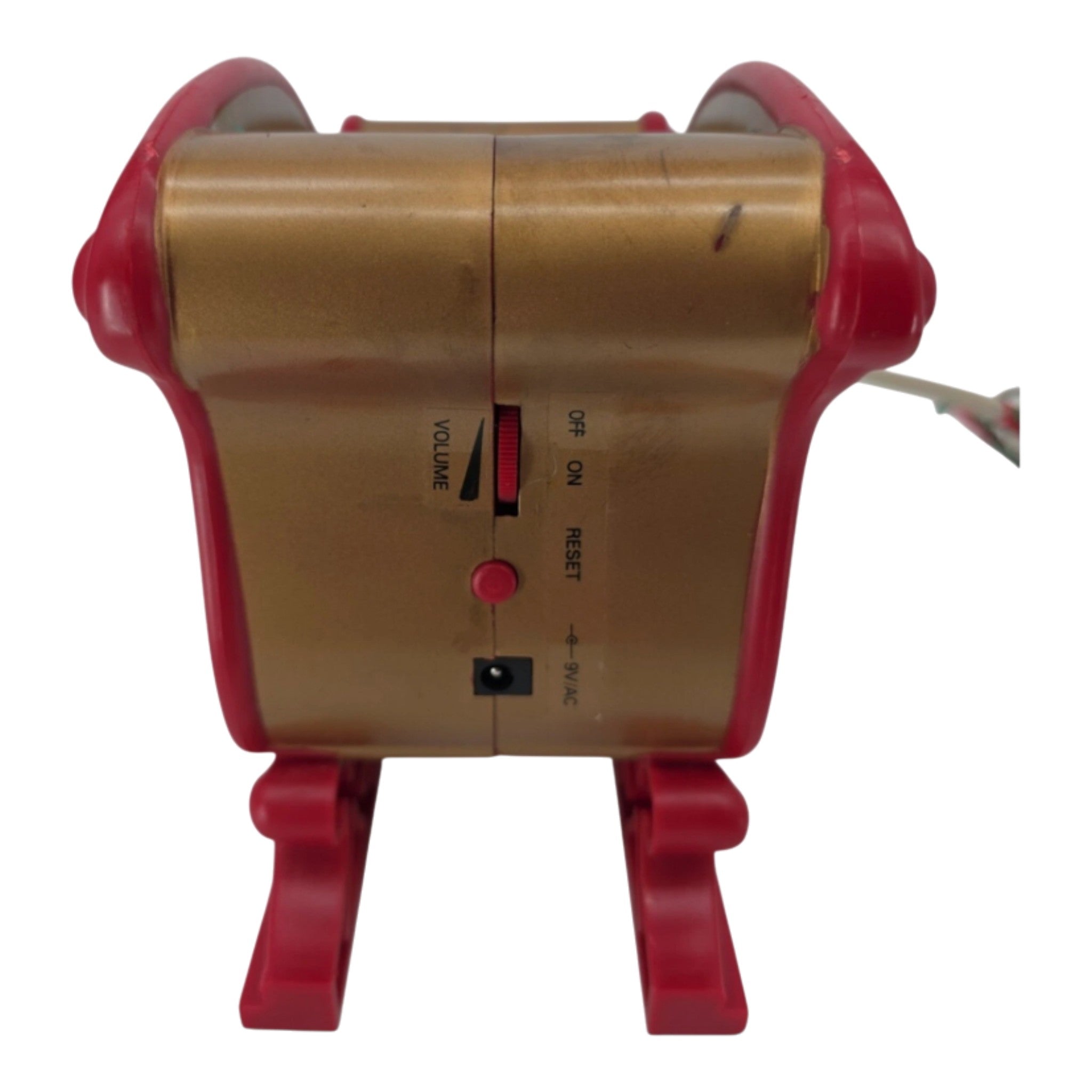 Mr. Christmas Stepping Santa Animated Climbing Ladder with Sleigh & Lights Music