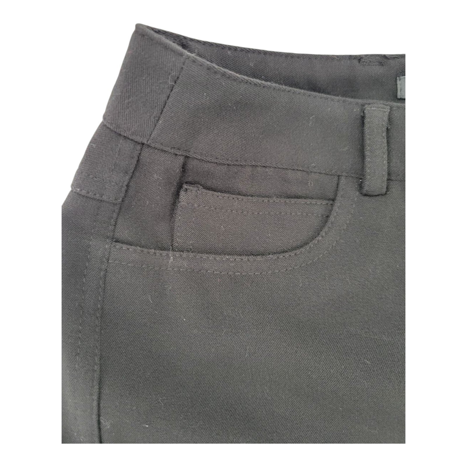 Rafaella Black Bootcut Dress Pants Size 2P Mid Rise Stretch