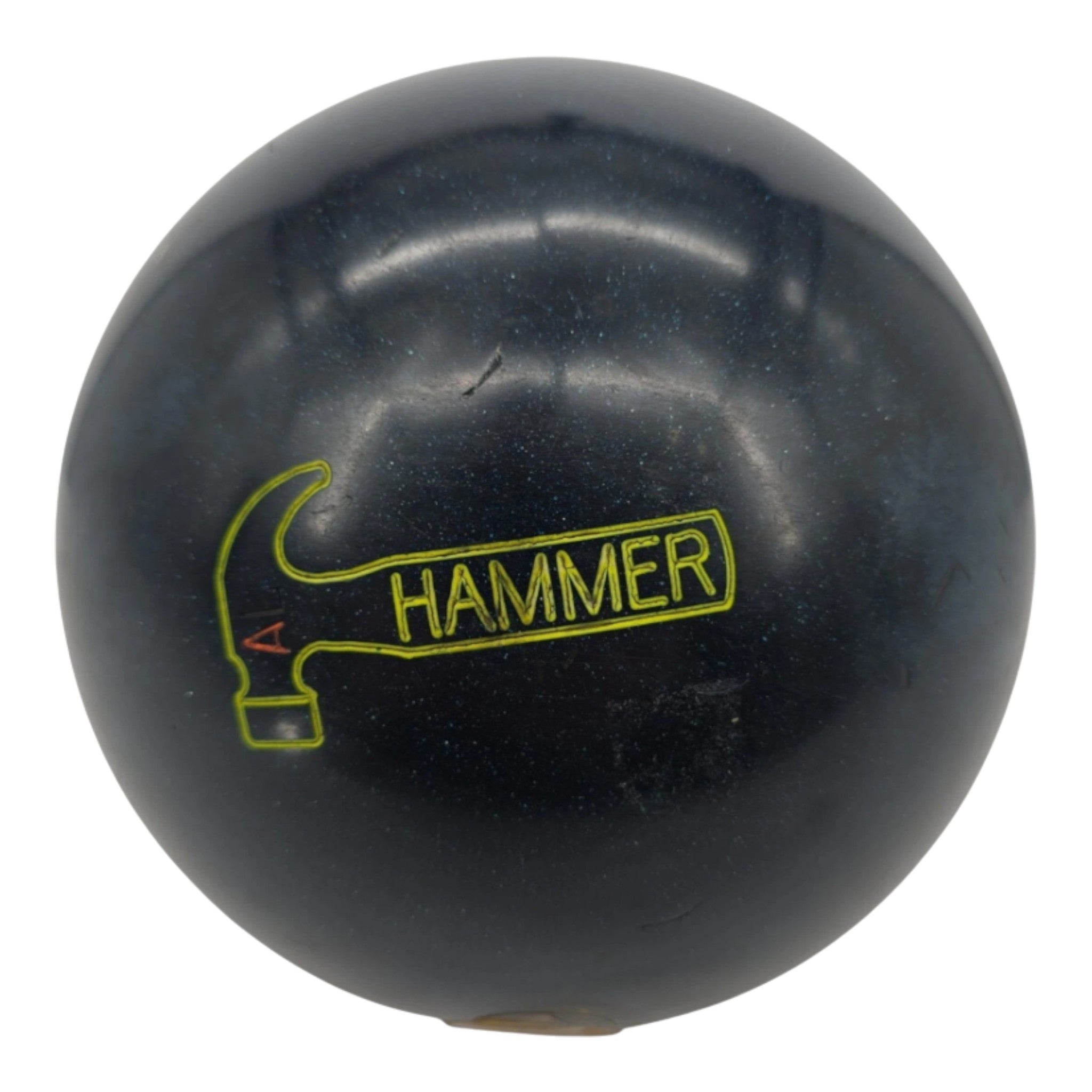 Hammer 4D Solid Reactive Blue with Sparke 14.5 lb Bowling Ball Tested