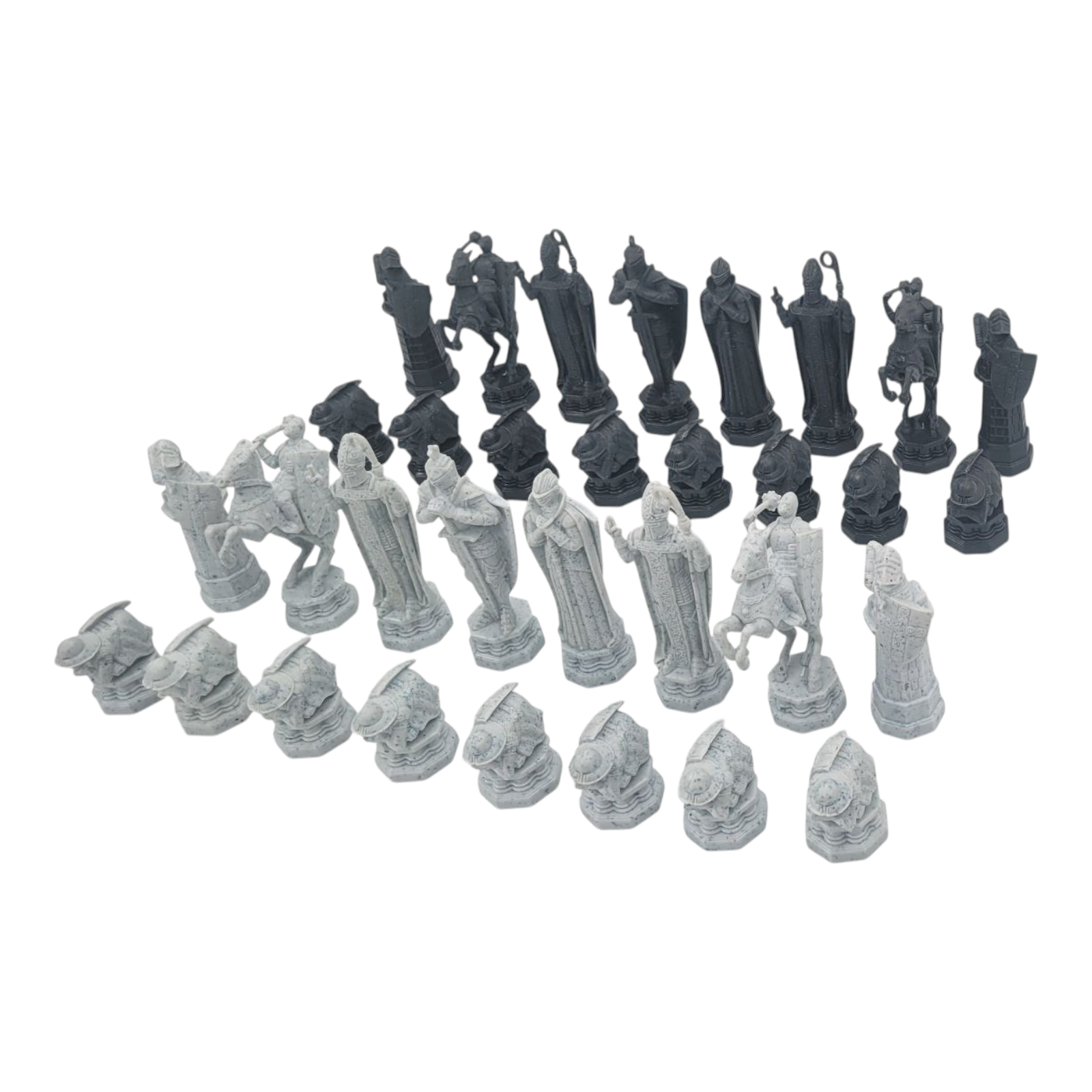 Harry Potter Wizard Chess Set Complete 32 Pieces - No Board