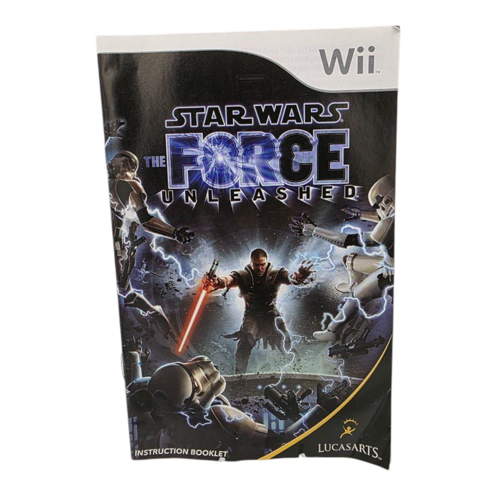 Star Wars The Force Unleashed Nintendo Wii 2008 Complete with Manual Tested