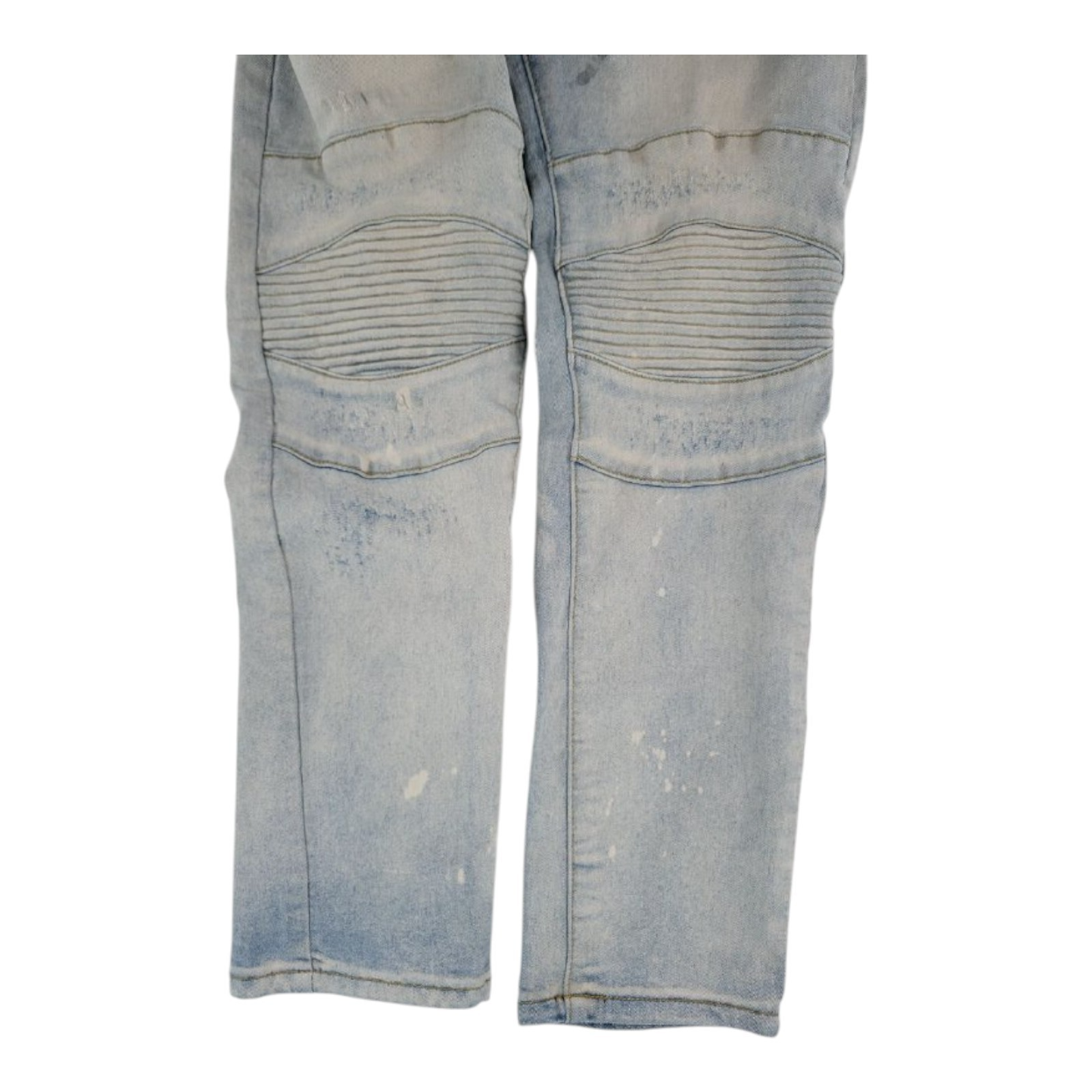 Switch Remarkable Moto Slim Taper Fit Jeans Streetwear Mens 38x32