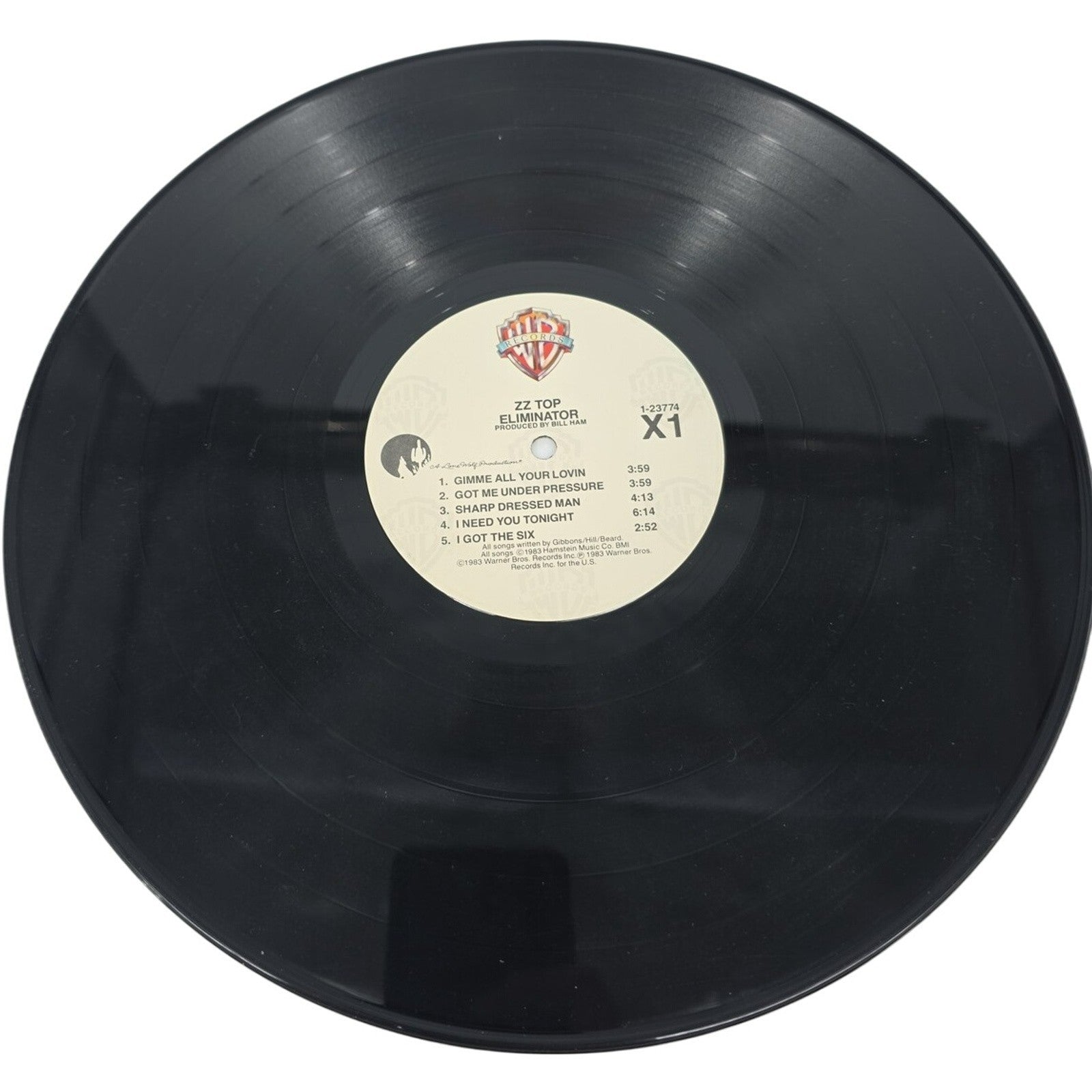 Eliminator by ZZ Top Original Shrink Vinyl 1983