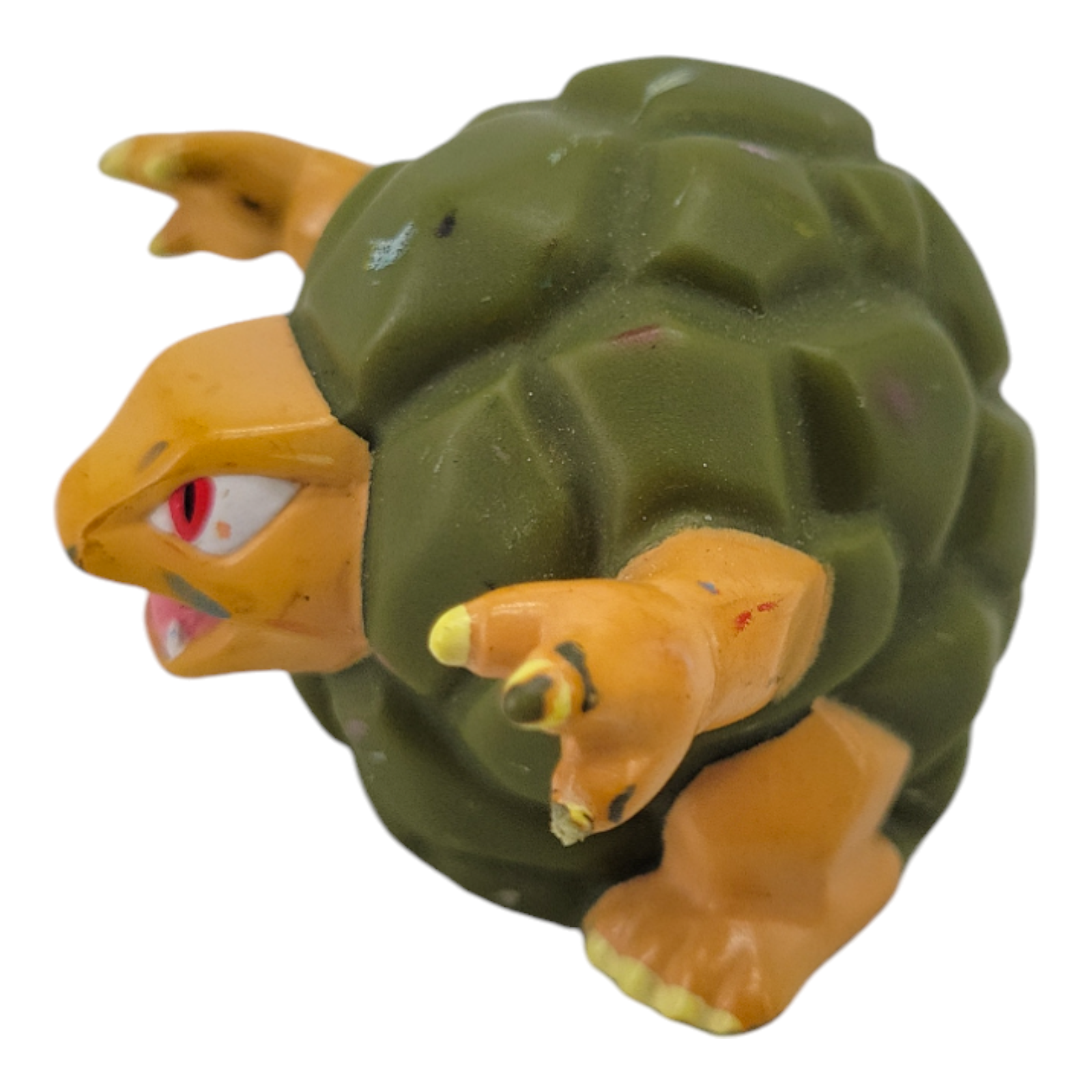 1999 Nintnendo Oddzon Inc Pokemon Squirtle Pidgeotto Golem Roller Slider Toy