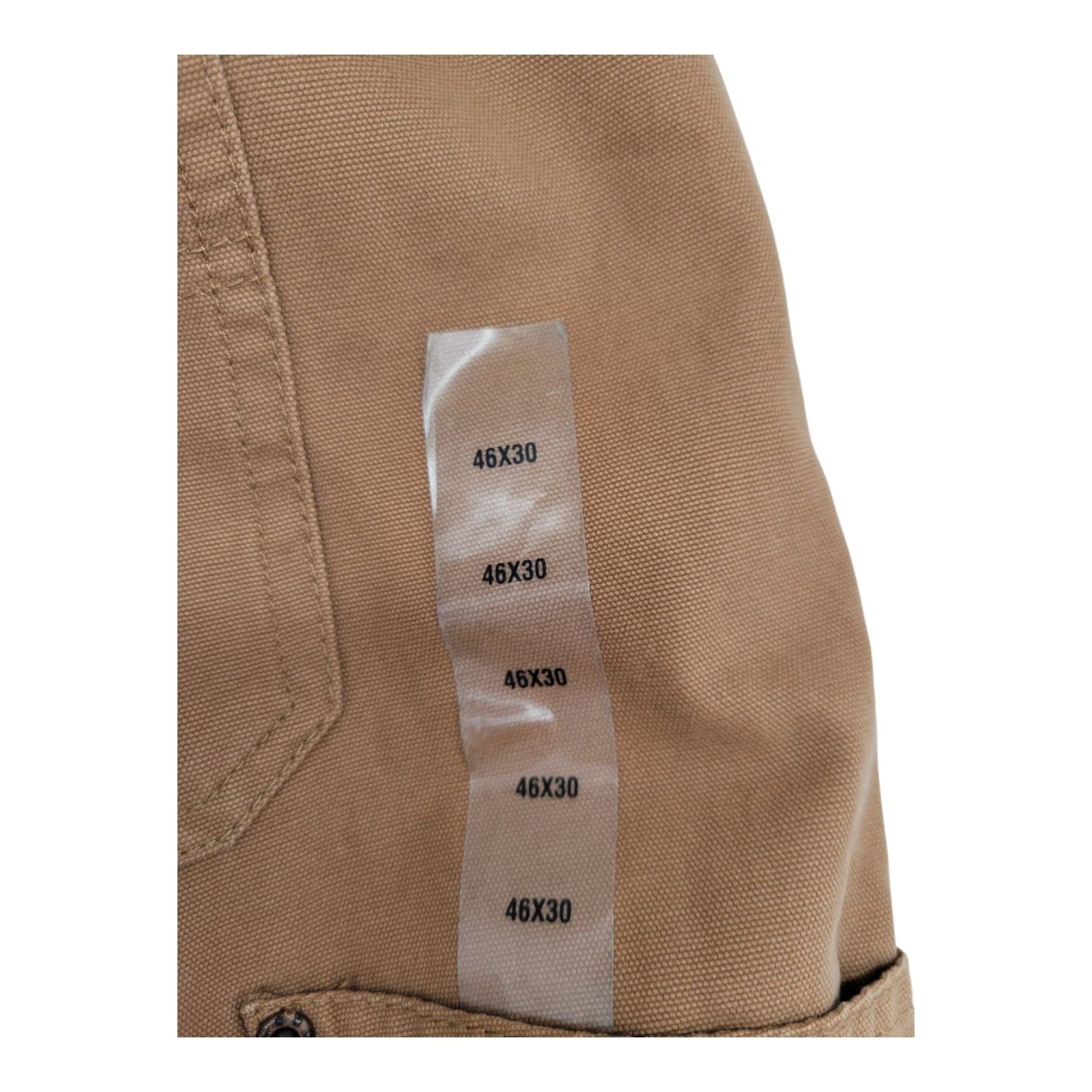 RedHead Utility Pants Brown Flannel Lined Workwear Cotton Size 46x30