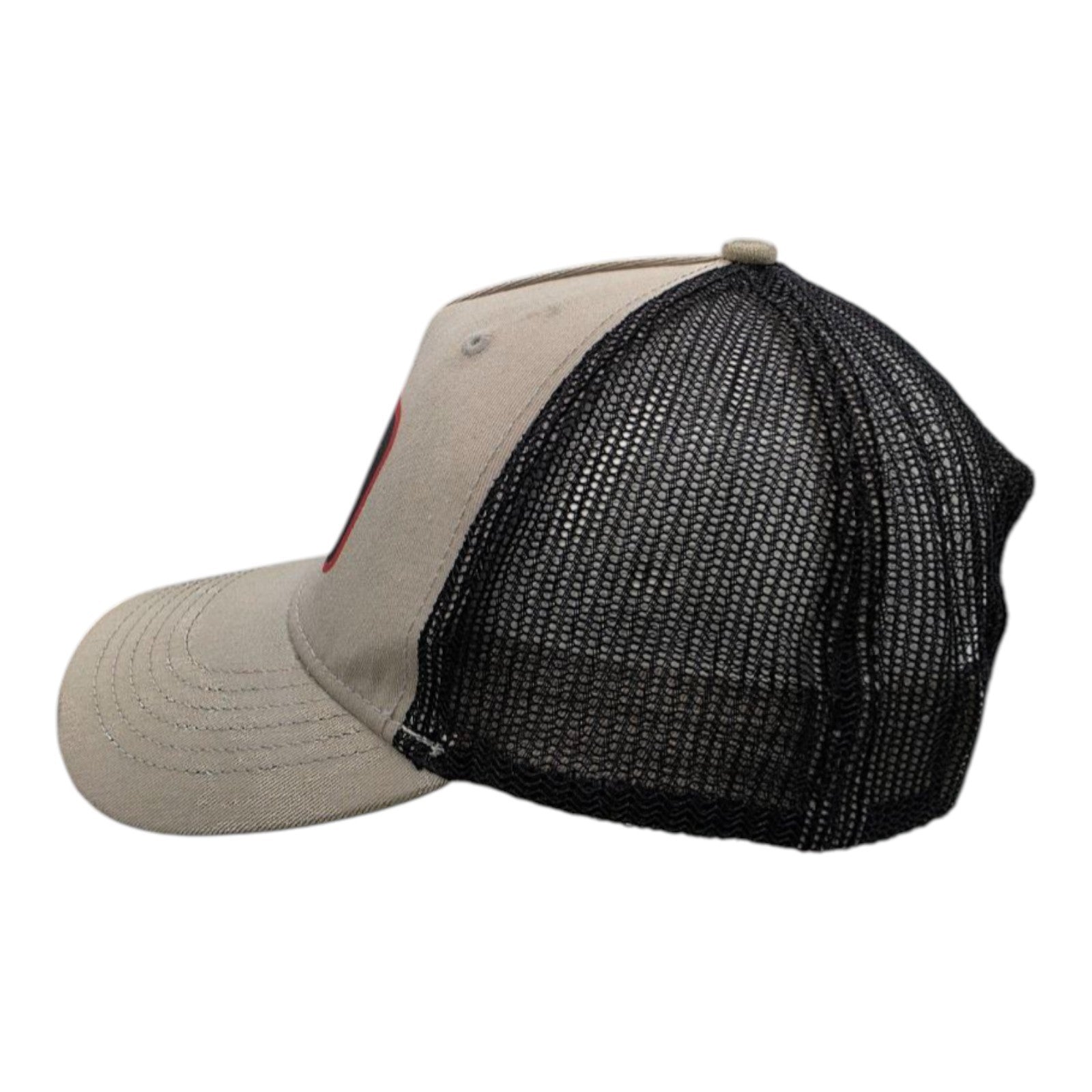 Coors Light Beer H3 Headwear Trucker Hat Beige Black Mesh Snapback Adjustable