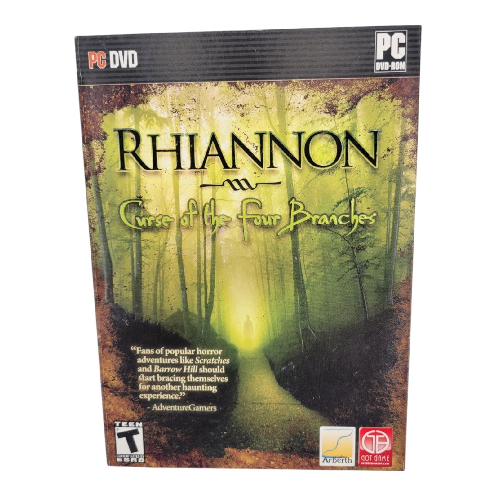 Rhiannon Curse Of The Four Branches PC CD Game 98/SE/ME/2000/XP/Vista 2008