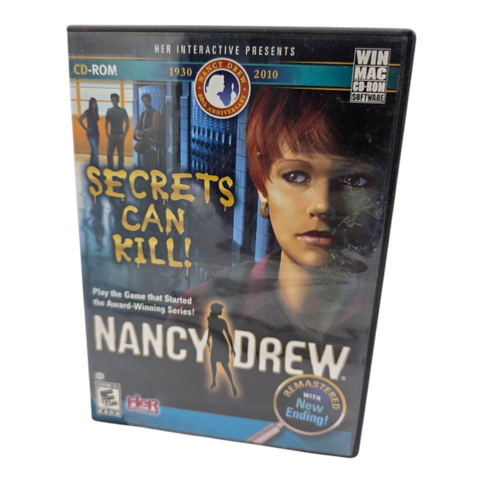 Nancy Drew Secrets Can Kill Remastered New Ending PC/Mac CD ROM Game Complete