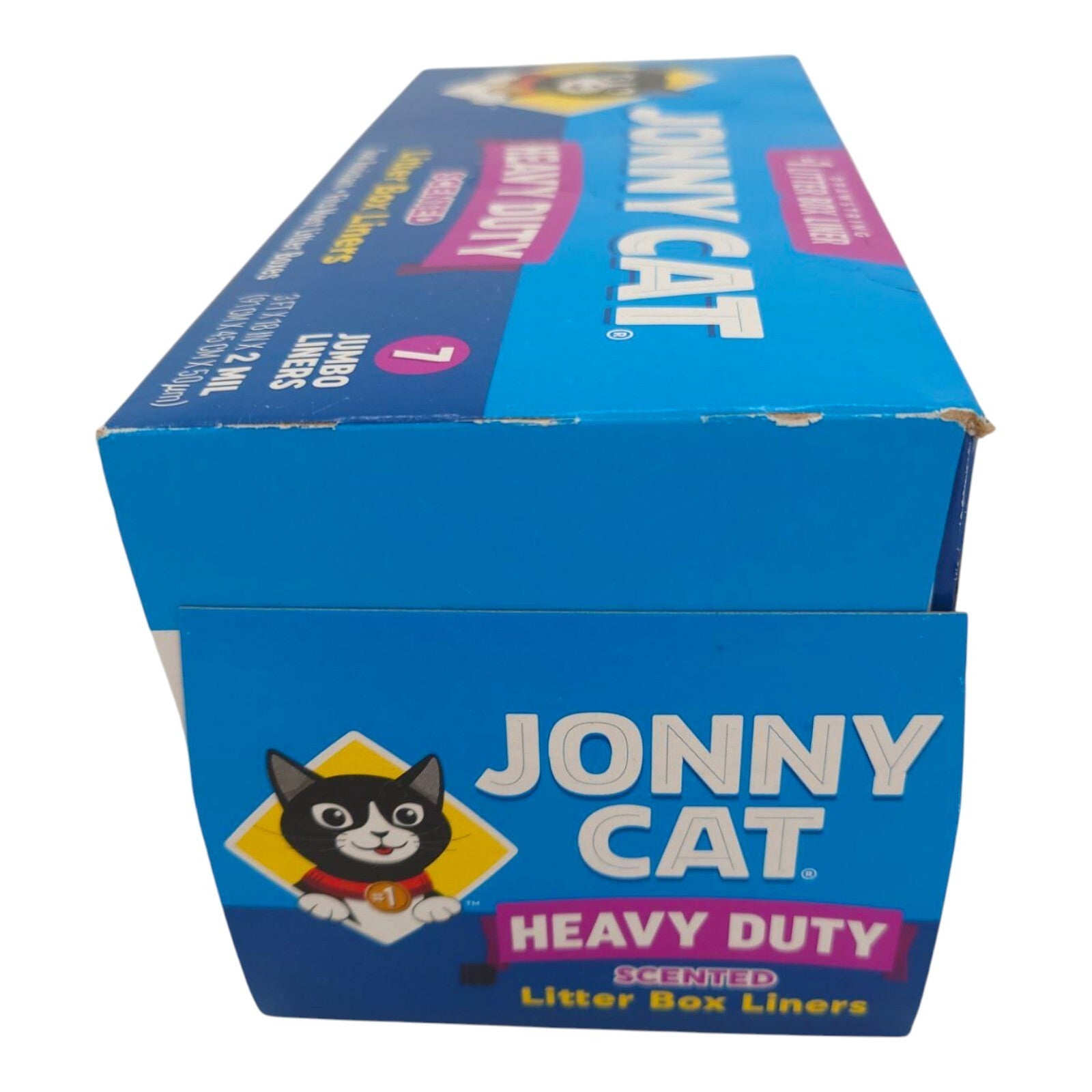 Jonny Cat Litter Box 7 Jumbo Liners Heavy Duty Tear & Leak Resistant Drawstring