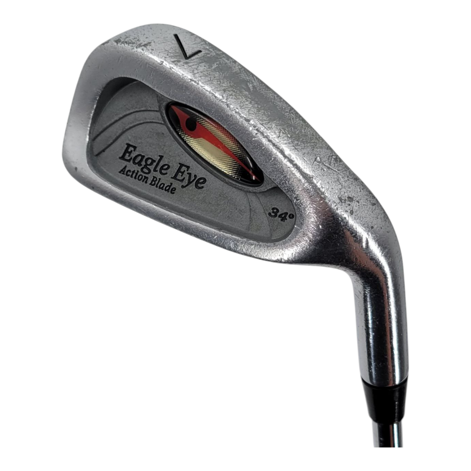 Eagle Eye Action Blade 34° 7 Iron Golf Club with Steel Shaft Tour Grip RH 37"