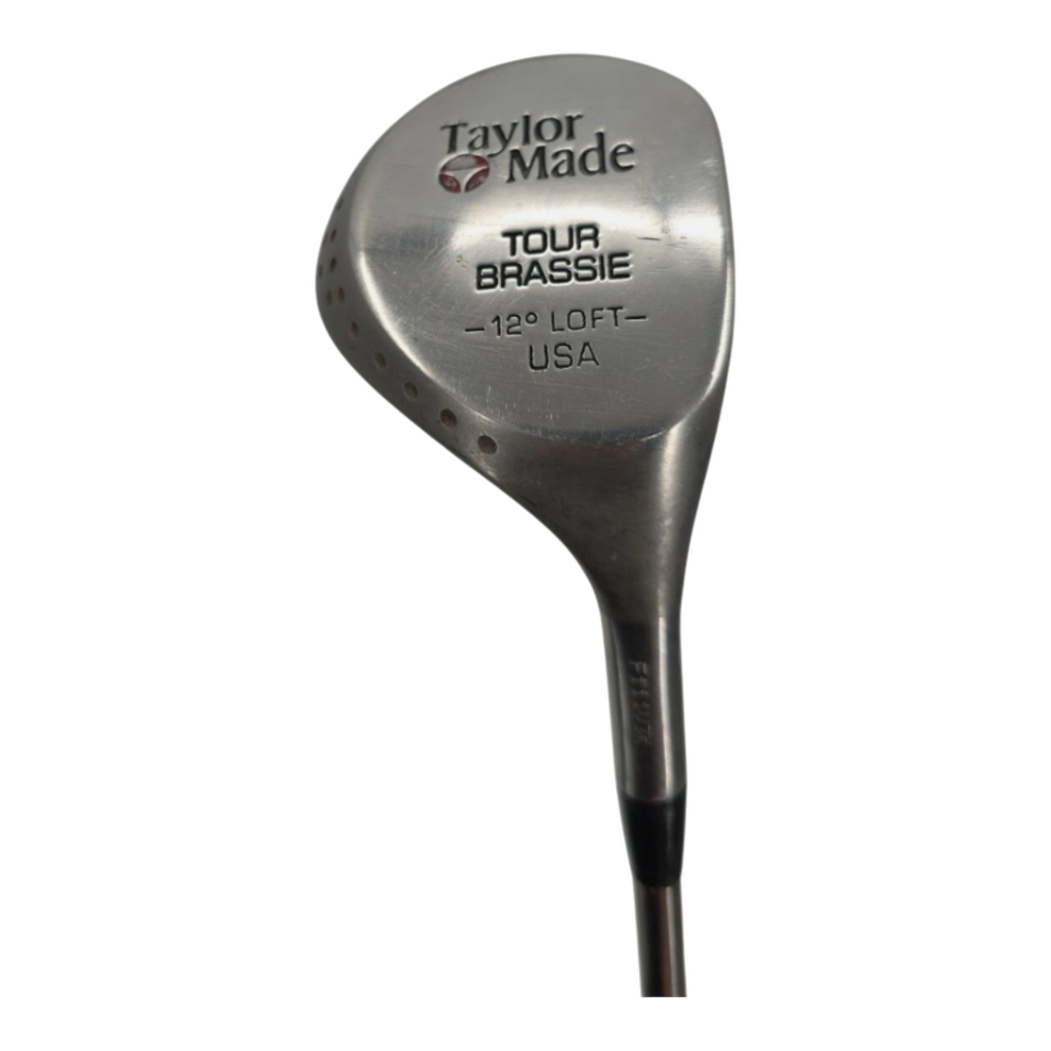 Taylor Made USA Tour Brassie 12° Loft Driver Mens RH Steel Shaft Golf Pride 44"