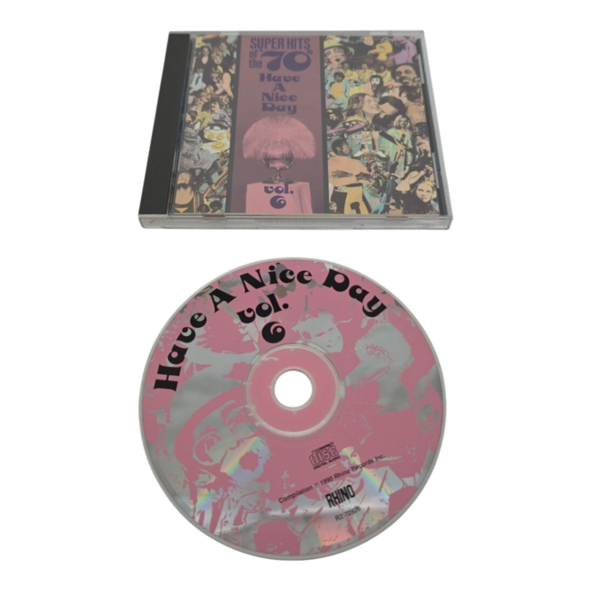 Super Hits of the '70s: Have a Nice Day, Vol. 6 compilation CD Rhino Records